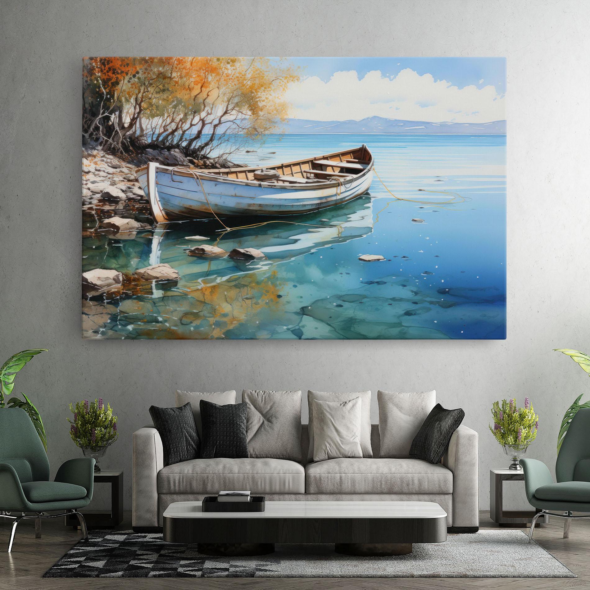 Vászonkép Sailing Boat mockup 7