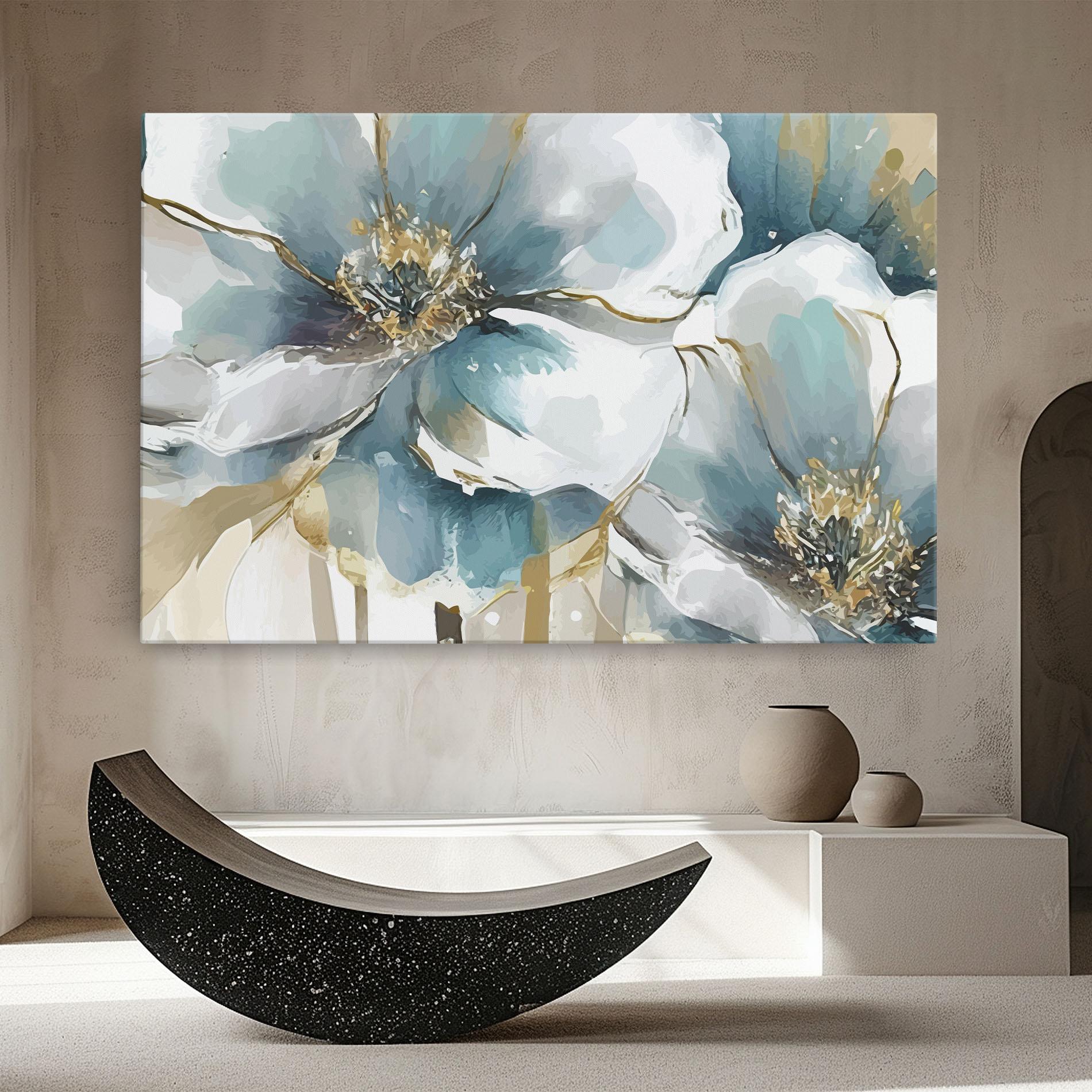 Vászonkép Flower Mix Art mockup 8