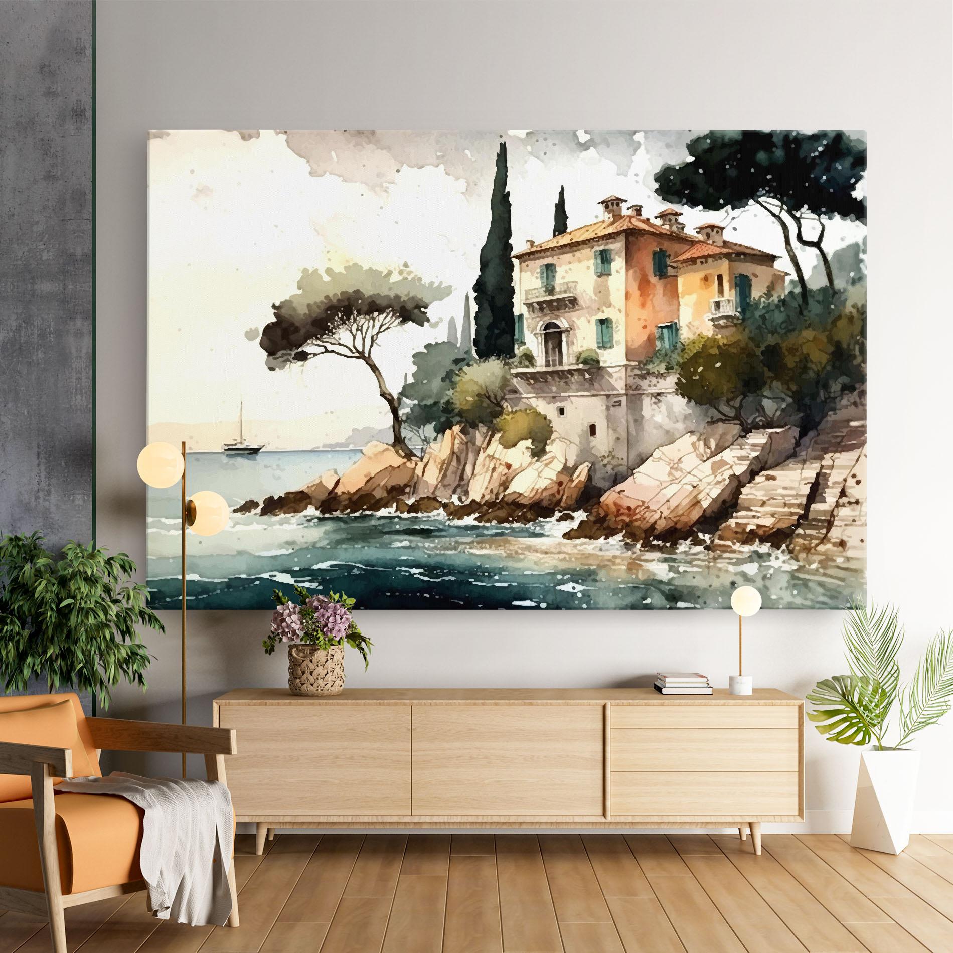 Vászonkép Stunning Painting mockup 9