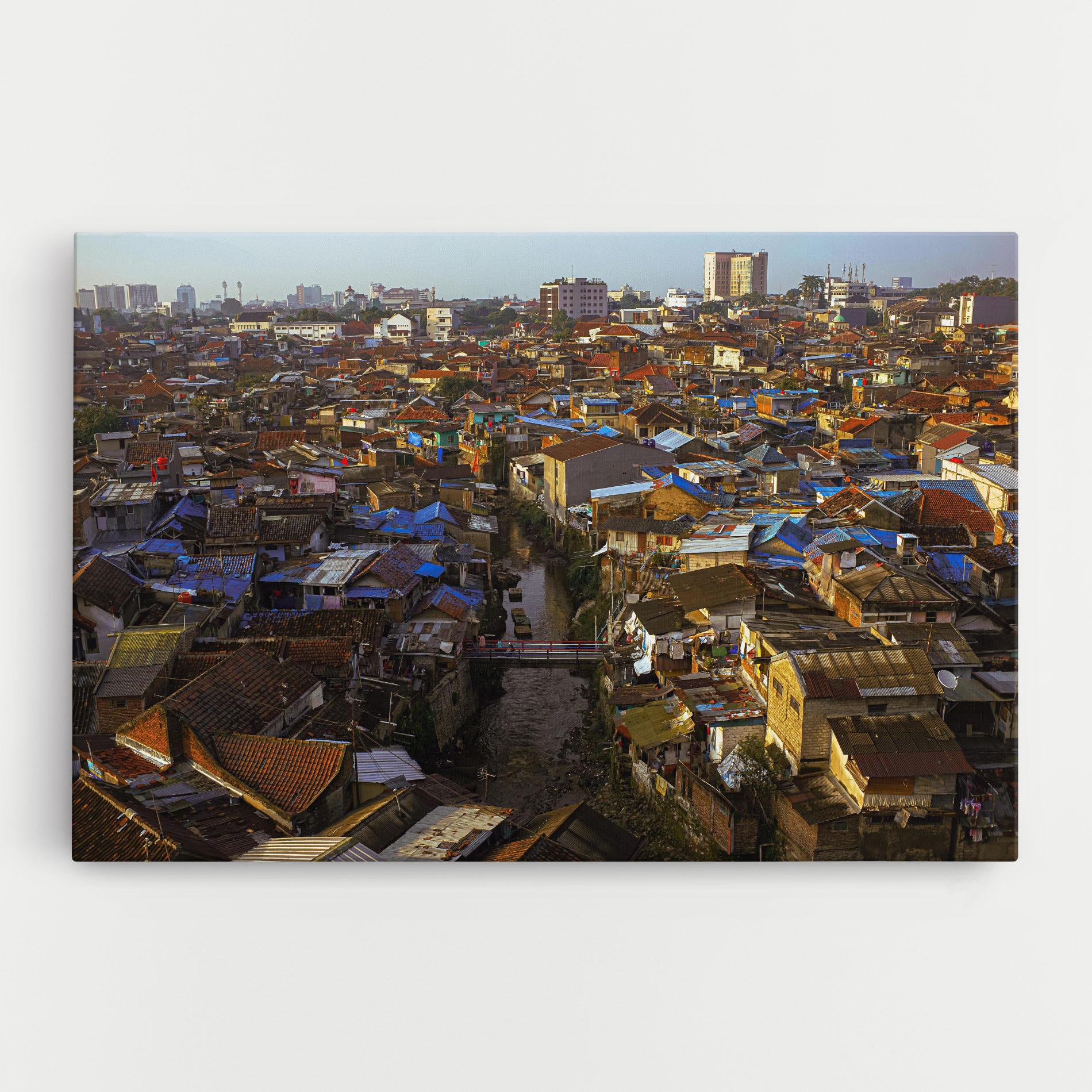 Vászonkép Bandung Golden Hour mockup 0