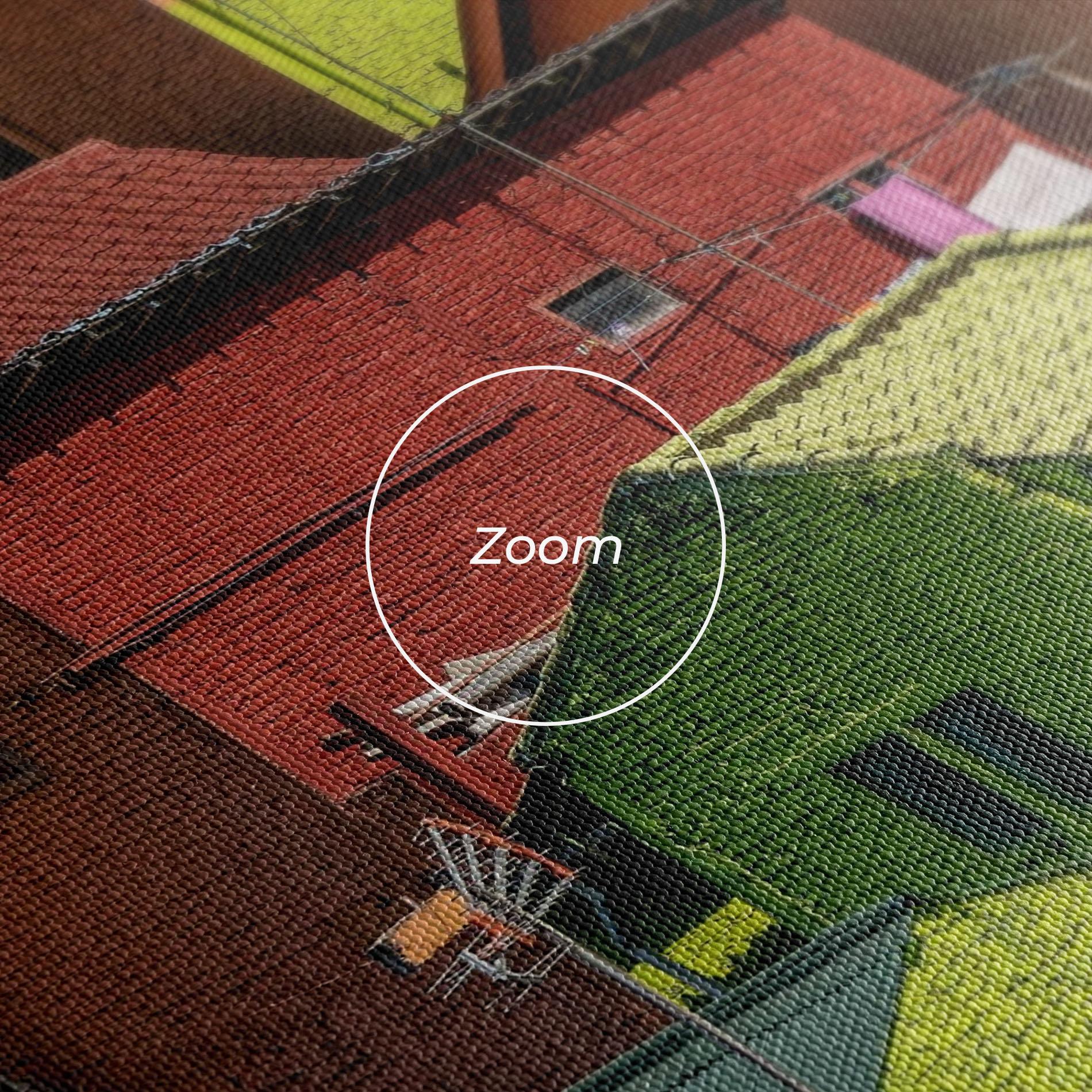 Vászonkép Colorful Small Houses mockup 3