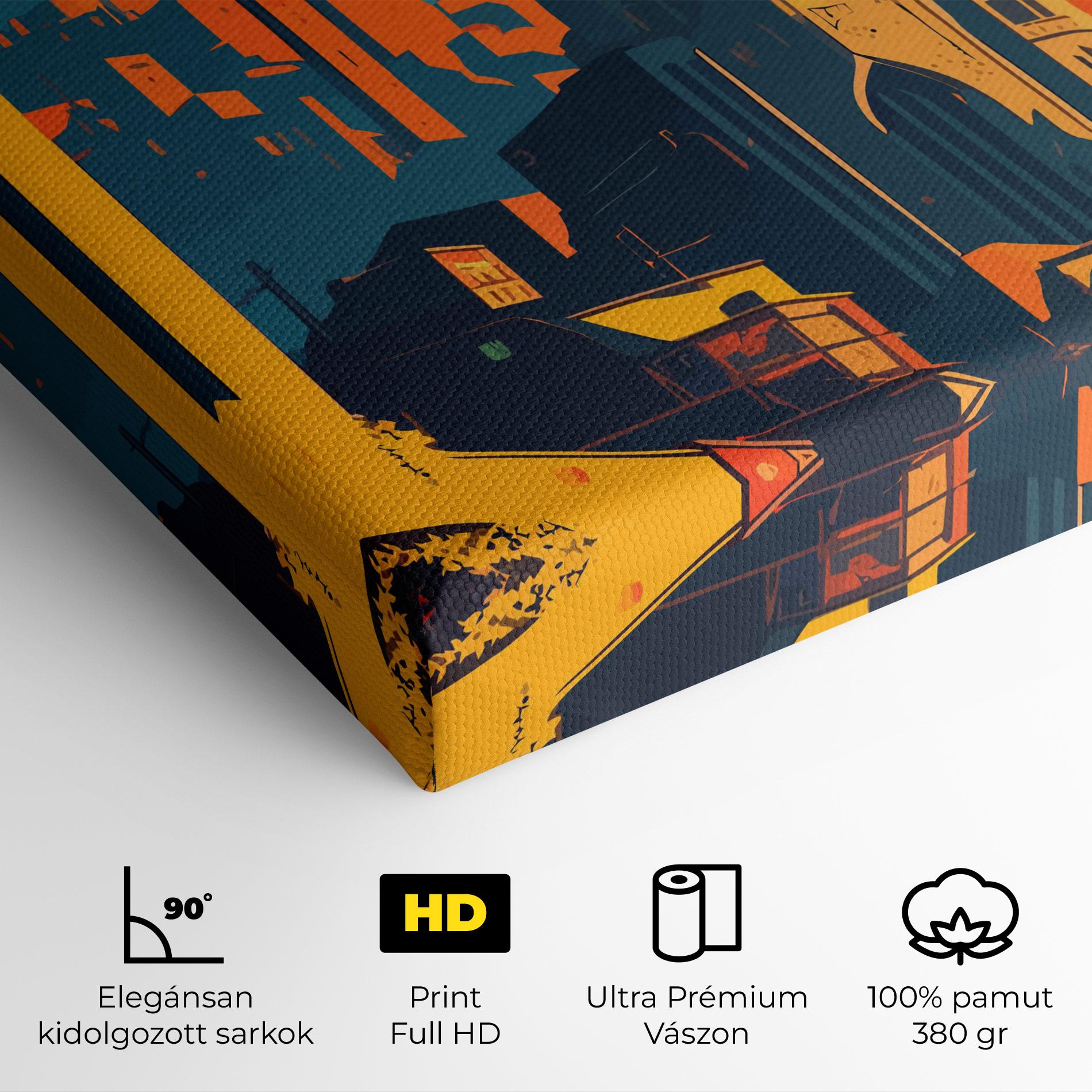 Vászonkép African Tower mockup 4