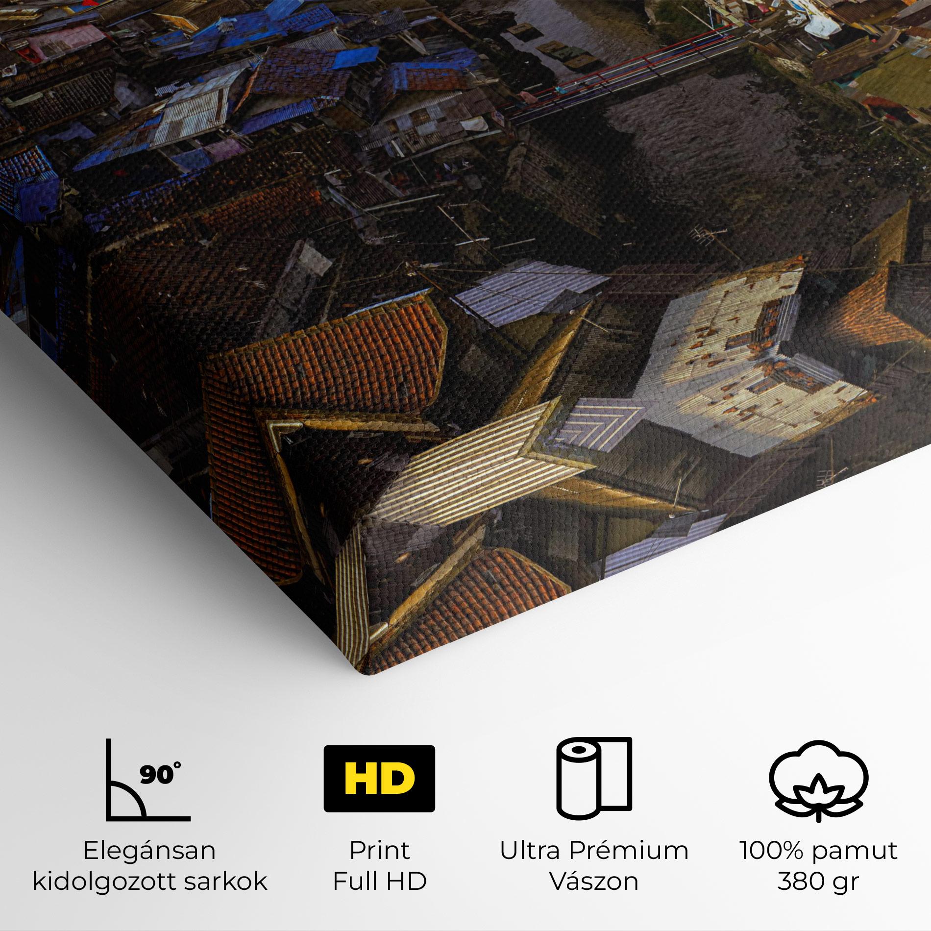 Vászonkép Bandung Golden Hour mockup 4