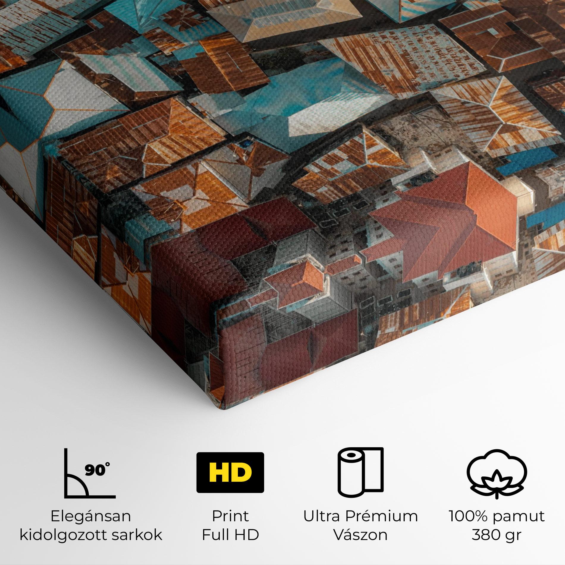 Vászonkép Island Tanzania mockup 4