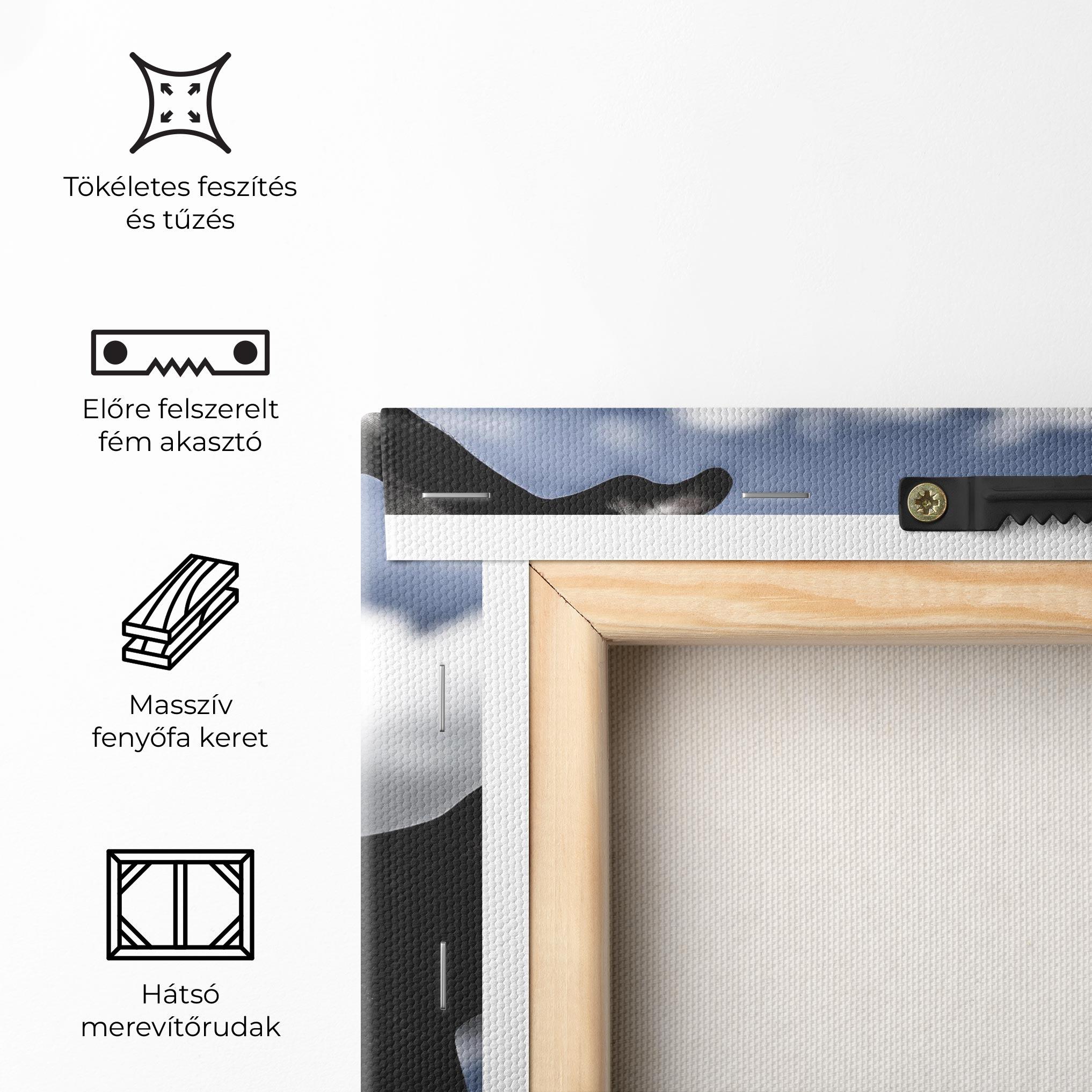 Vászonkép African Blue Sky mockup 5