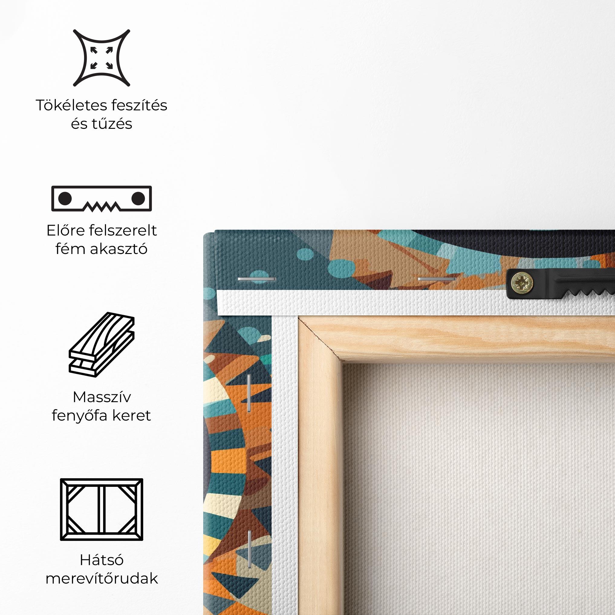 Vászonkép African Colorful Child mockup 5