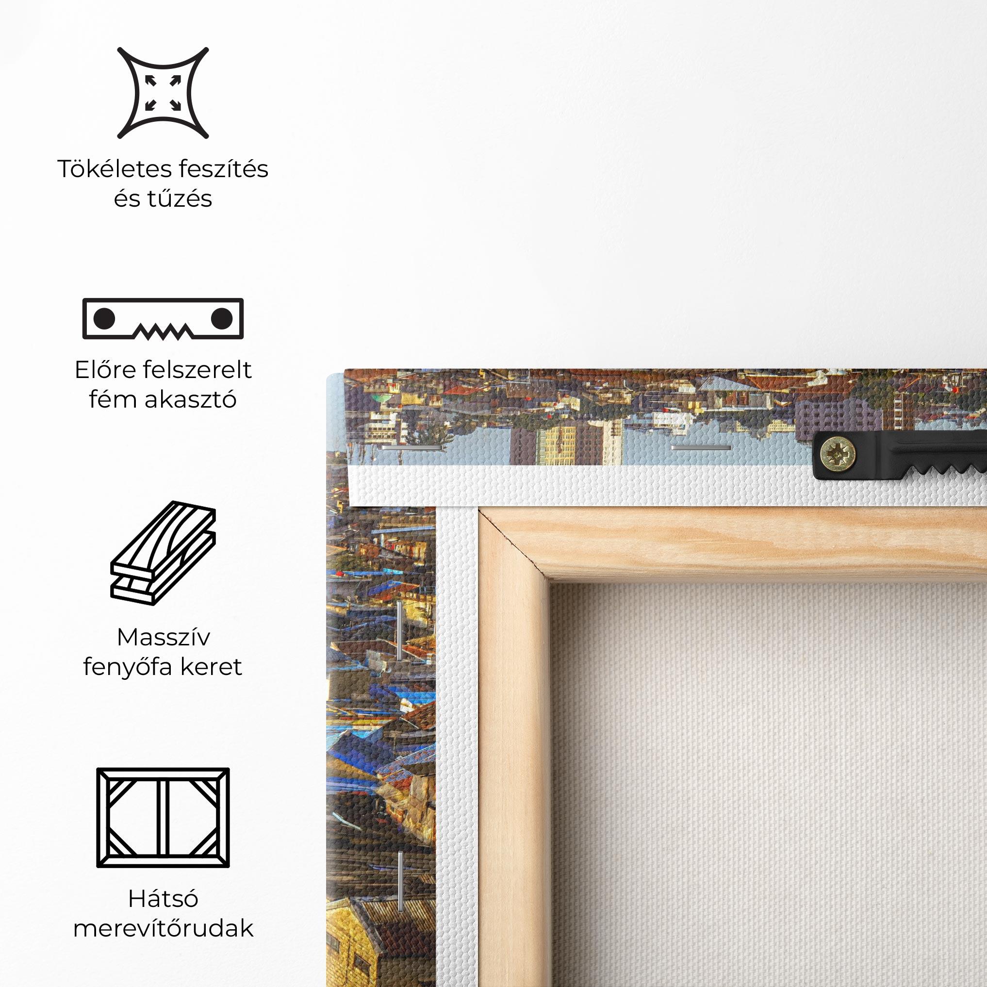 Vászonkép Bandung Golden Hour mockup 5