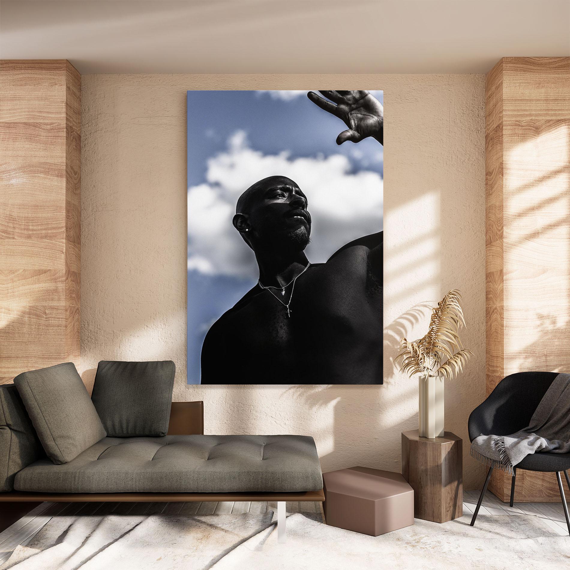 Vászonkép African Blue Sky mockup 8