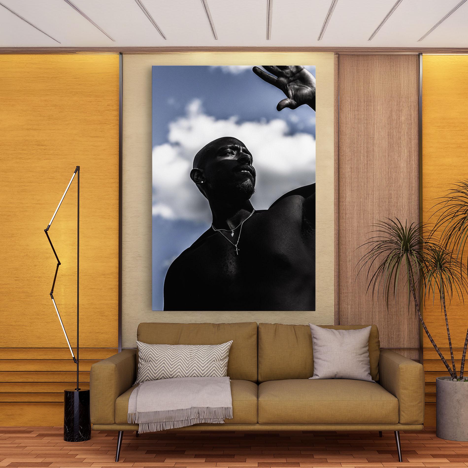 Vászonkép African Blue Sky mockup 9