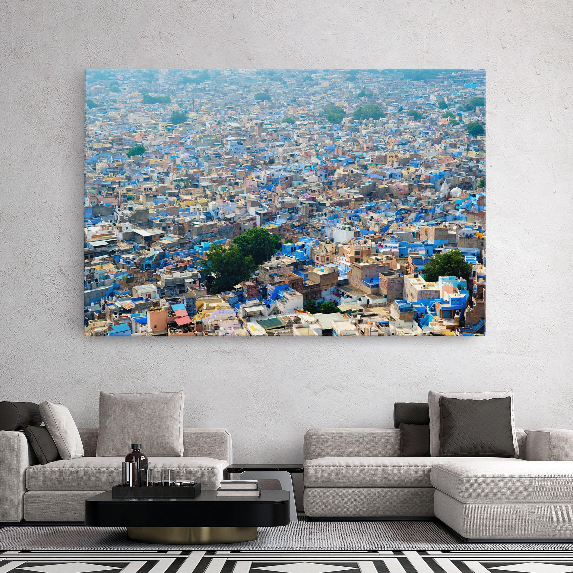 Vászonkép Rajasthan India Buildings mockup 2