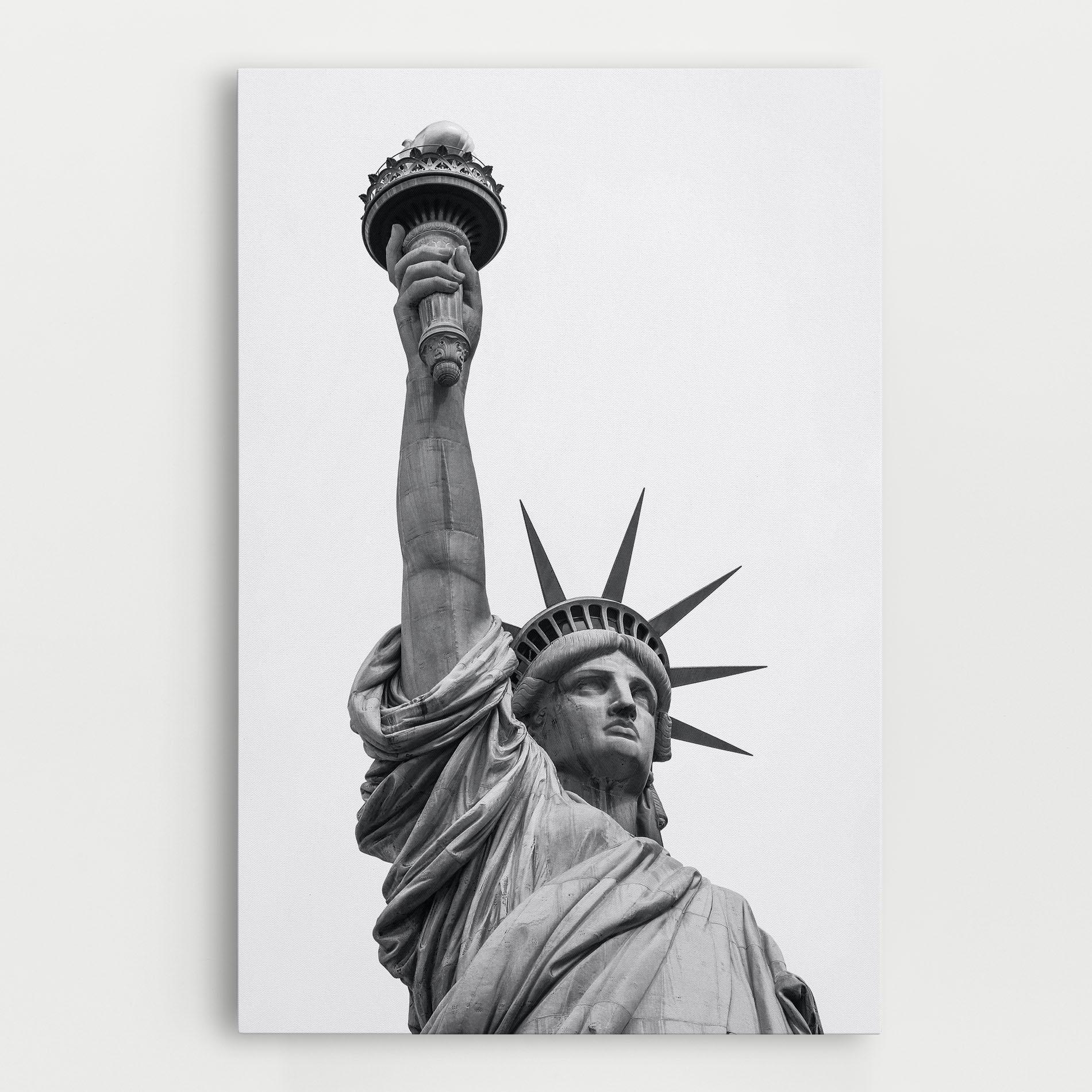 Vászonkép Liberty Statue mockup 0