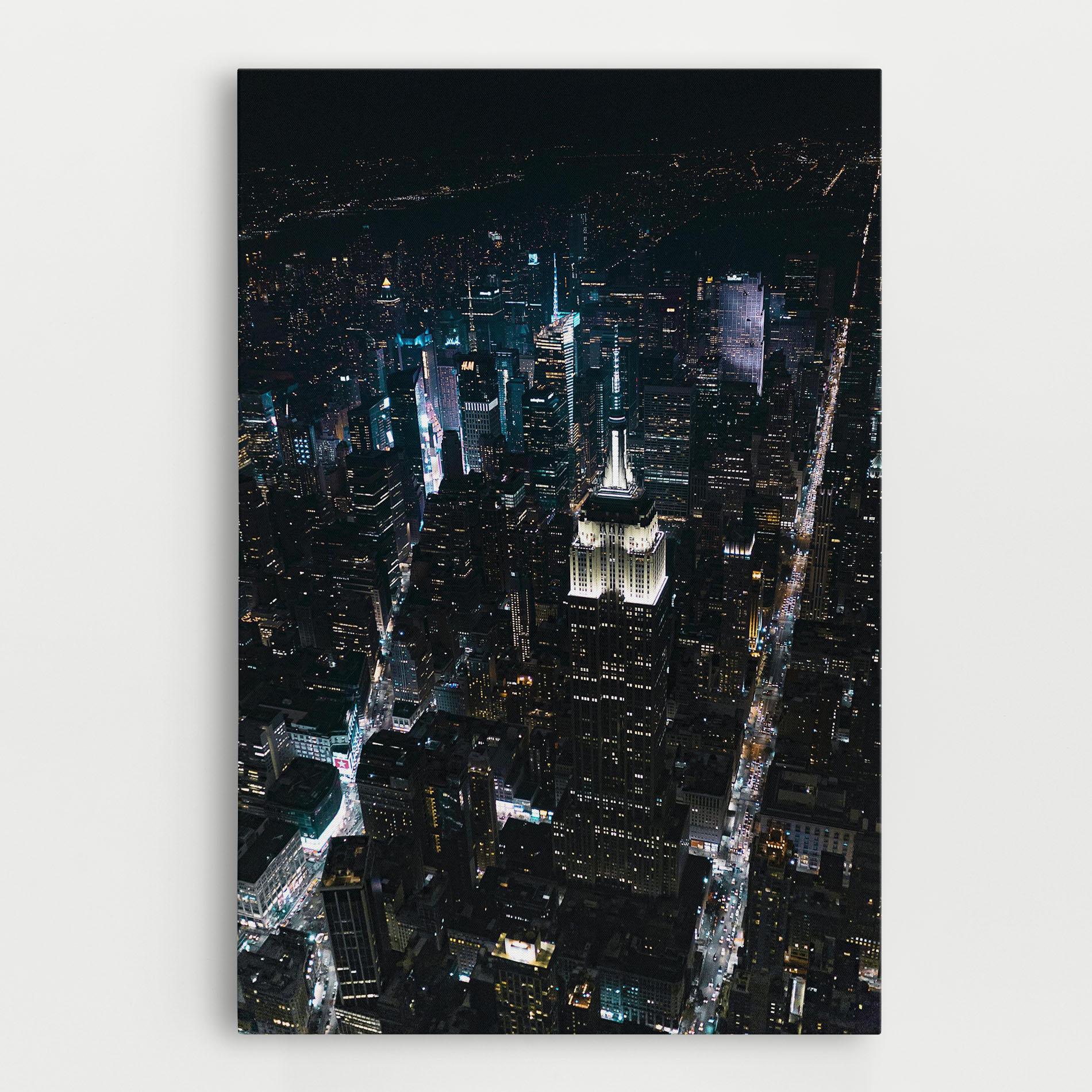 Vászonkép Night Landscape mockup 0