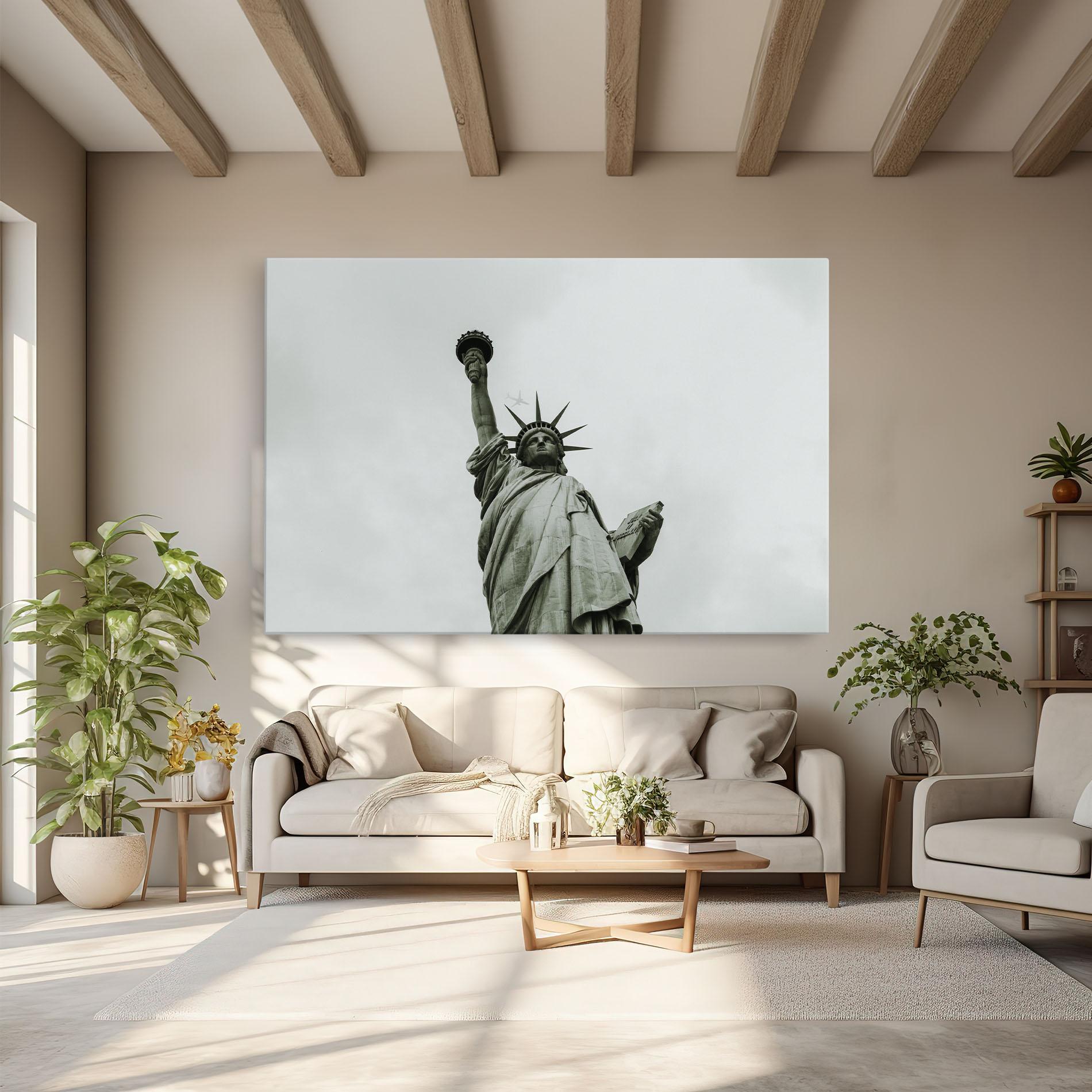 Vászonkép Liberty Statue Day mockup 6