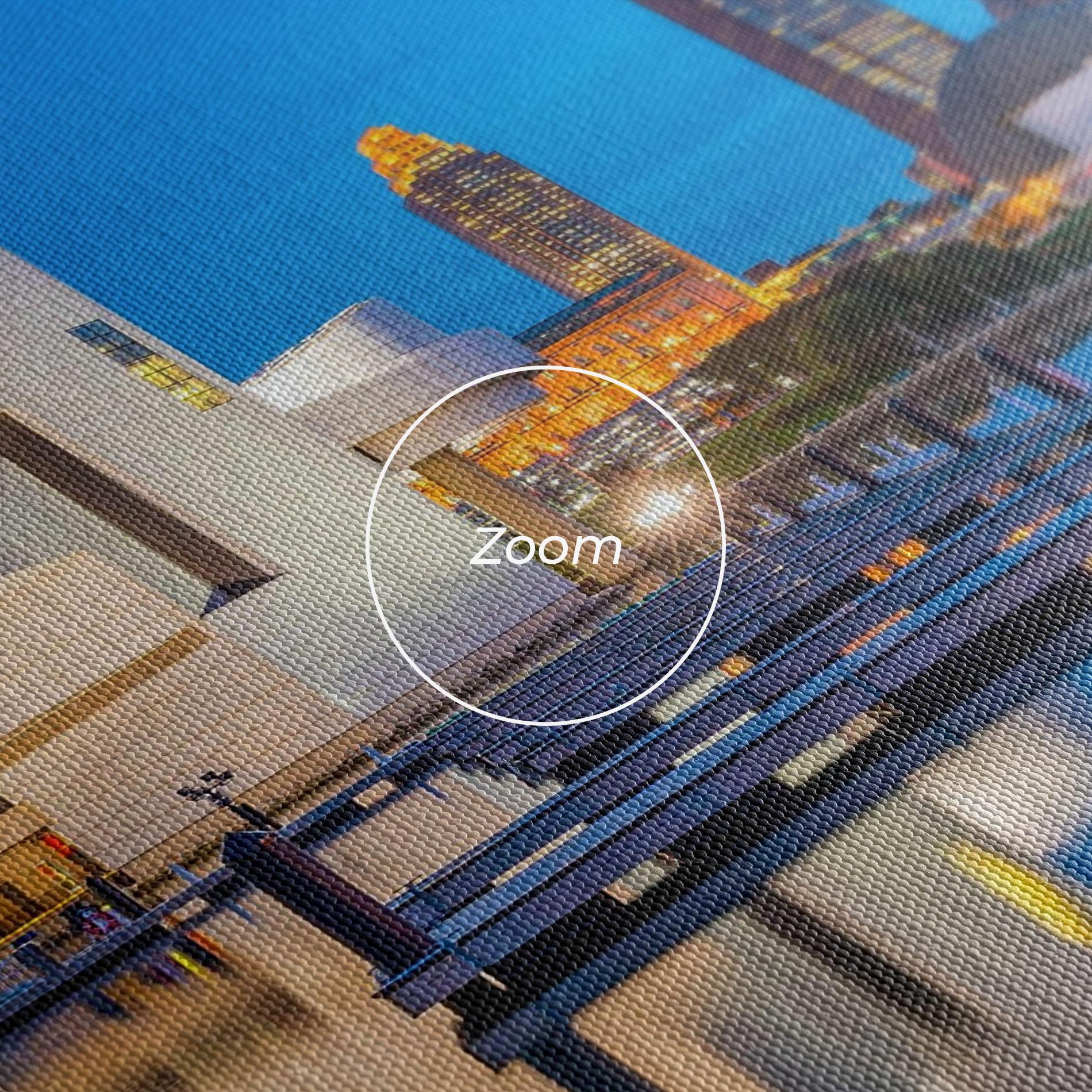 Vászonkép Lakefront Ohio Usa mockup 3