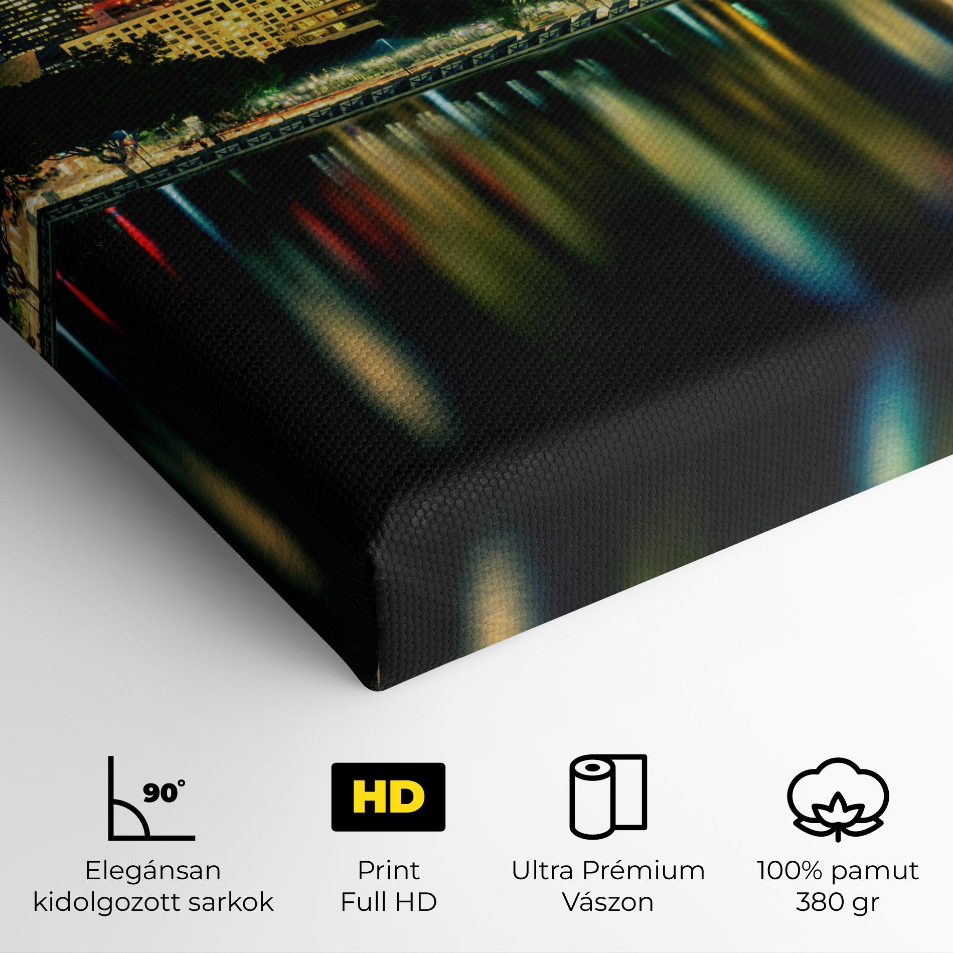 Vászonkép Los Angeles Night mockup 4