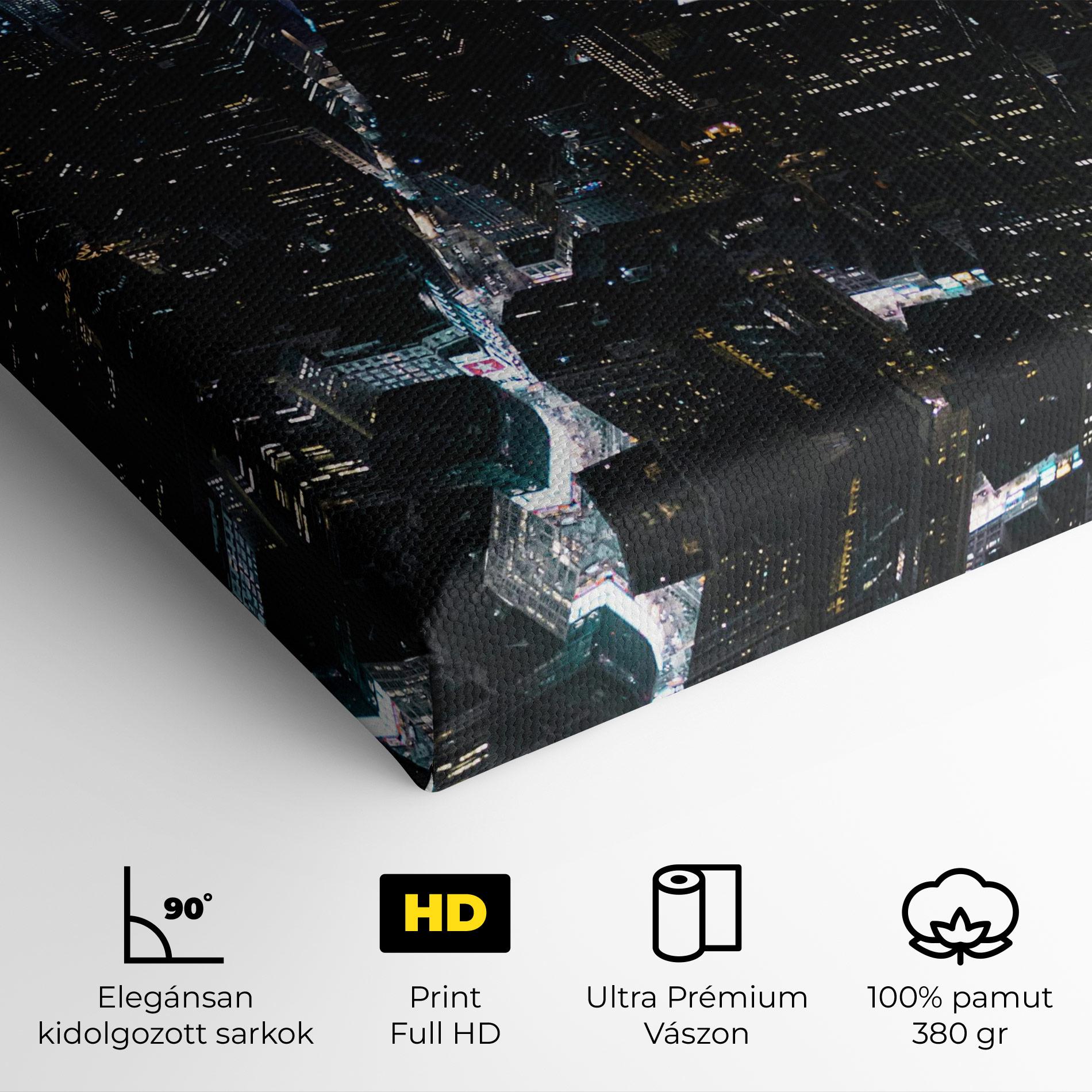 Vászonkép Night Landscape mockup 4