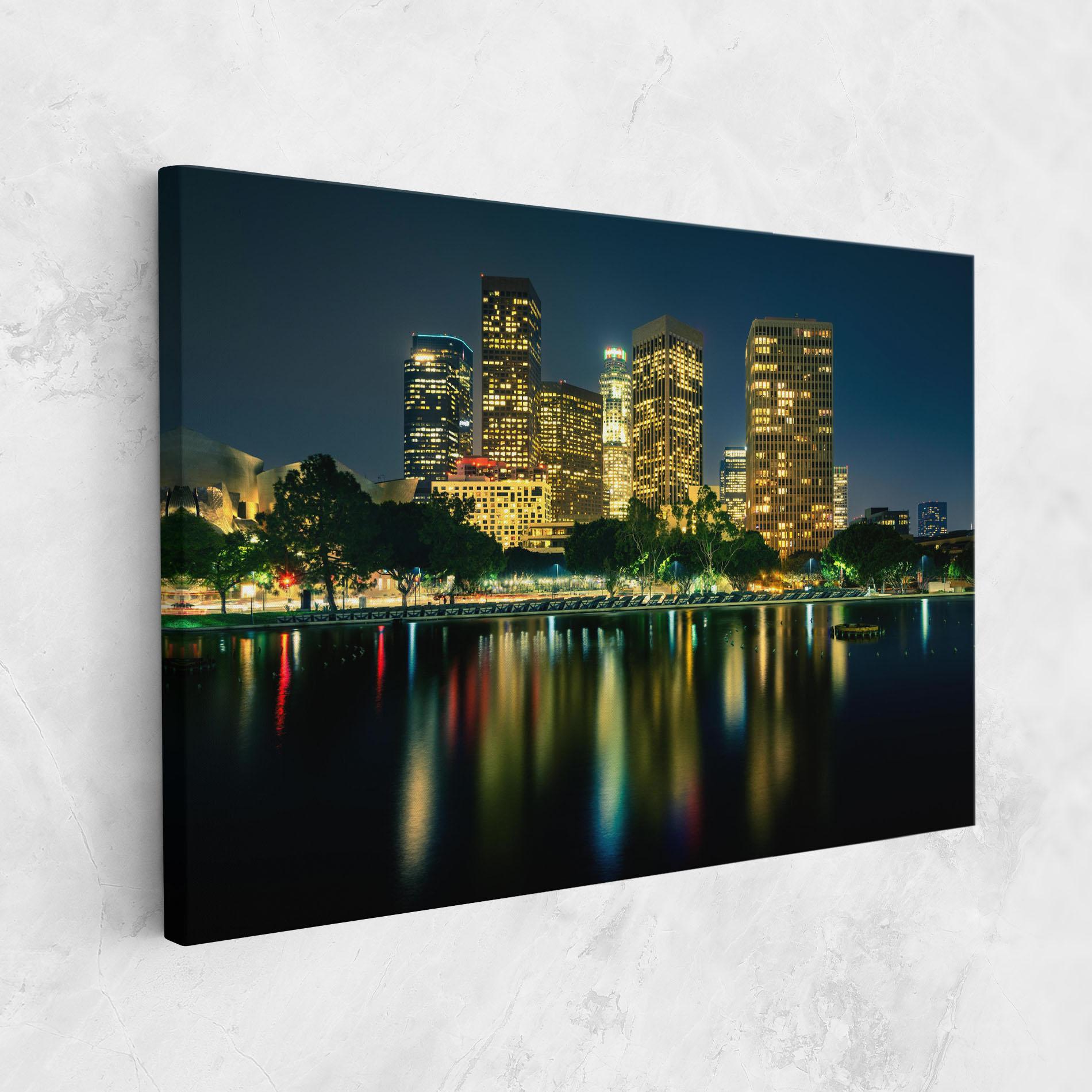 Vászonkép Los Angeles Night mockup 1