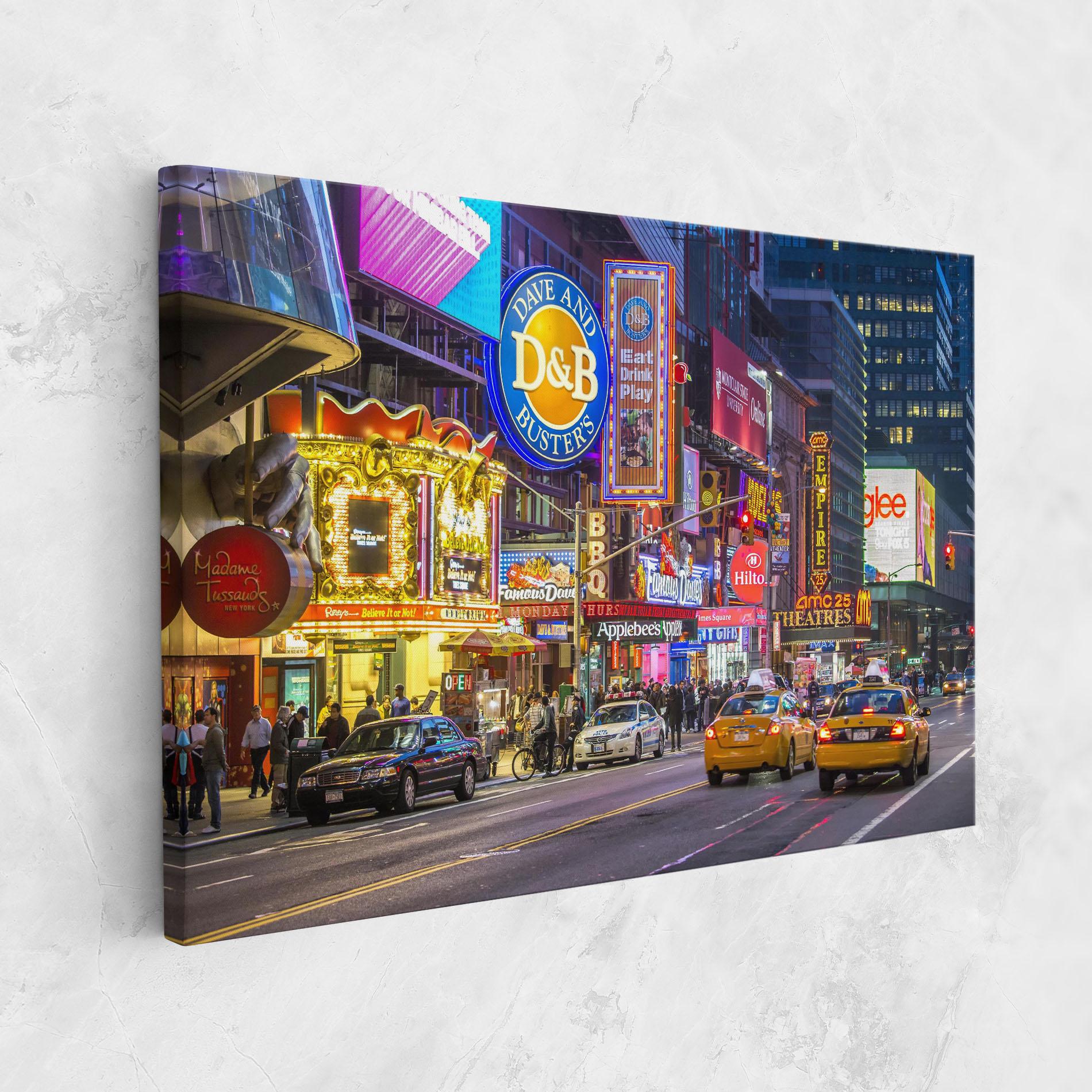 Vászonkép New York Lights mockup 1