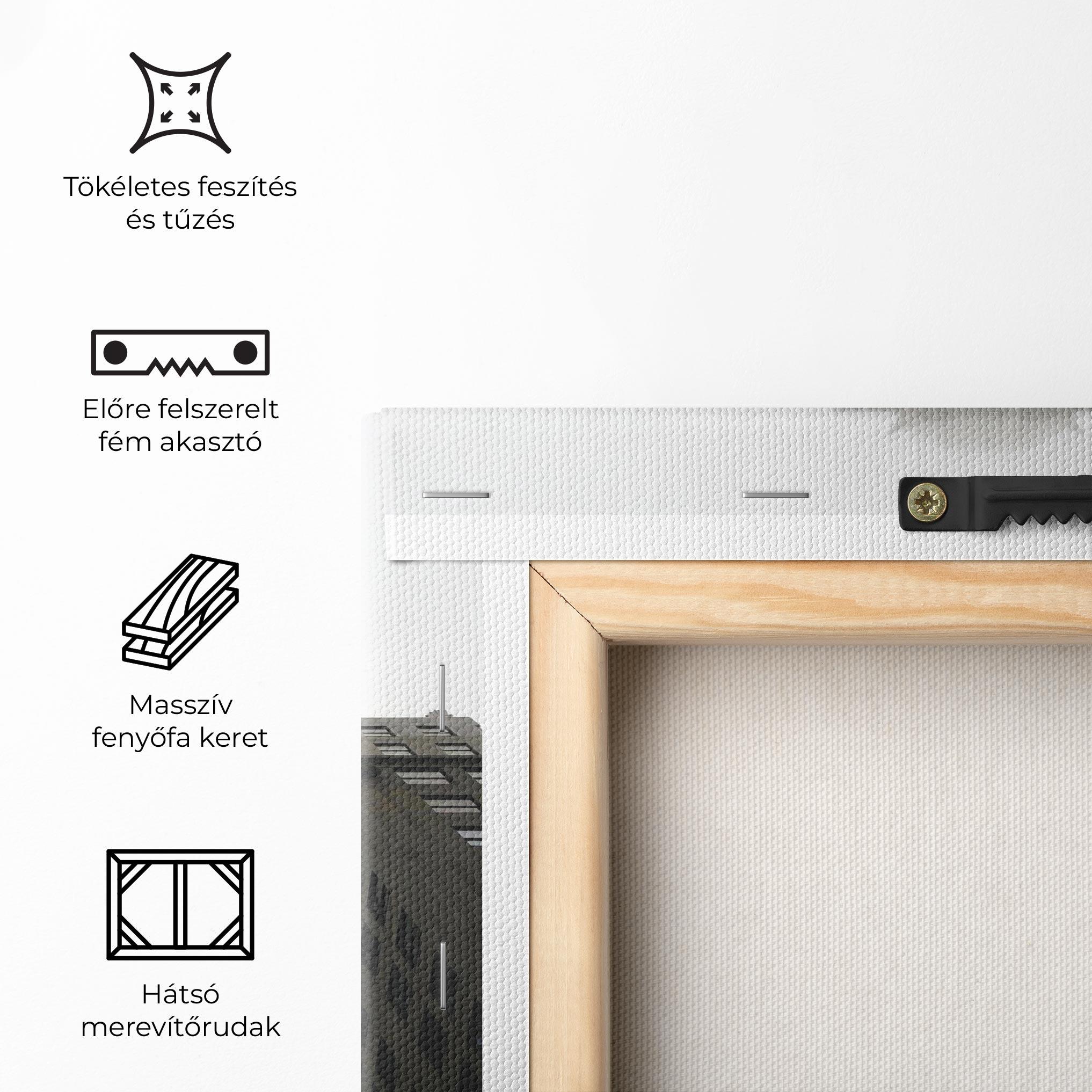 Vászonkép New York City Skyscraper mockup 5