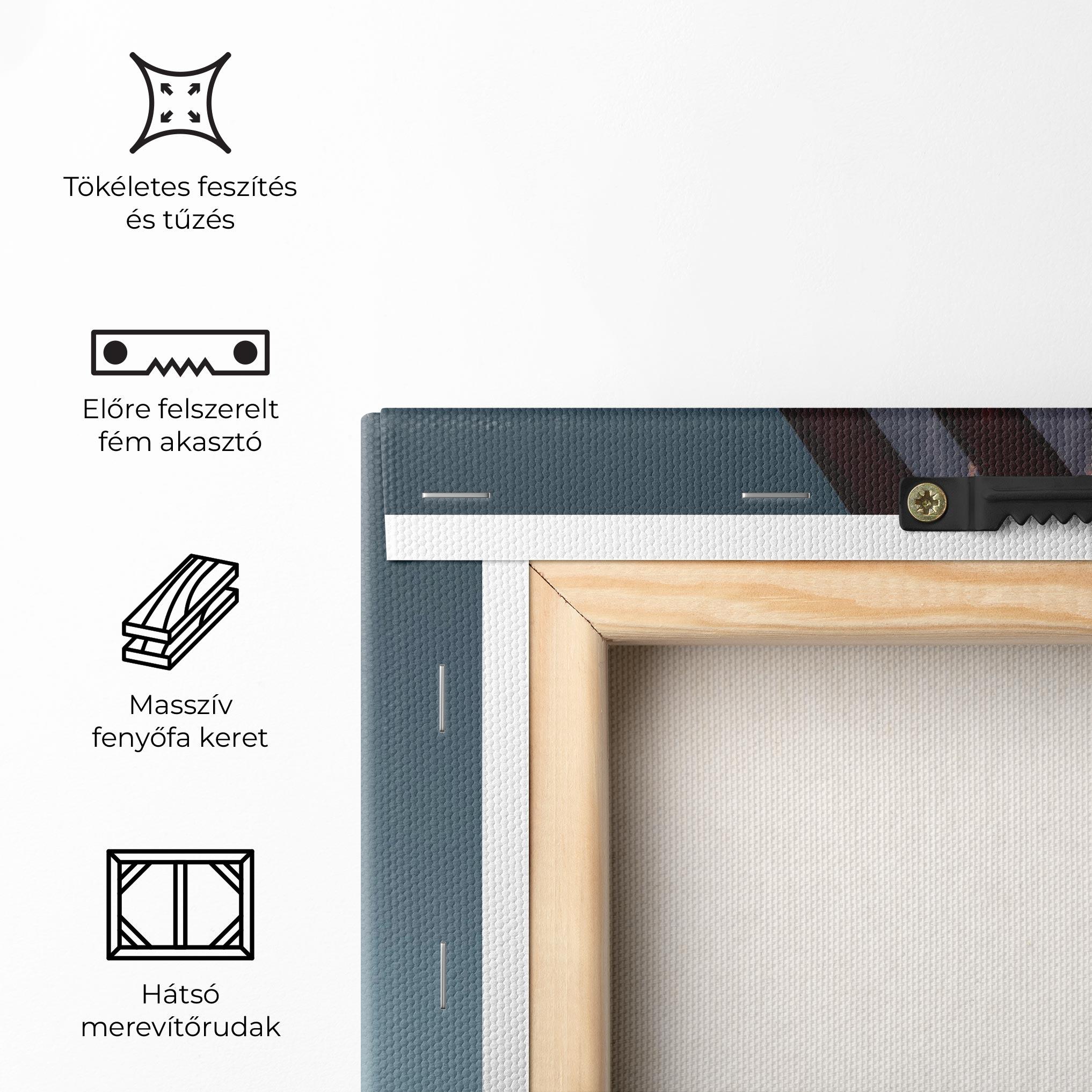 Vászonkép Usa Flag mockup 5