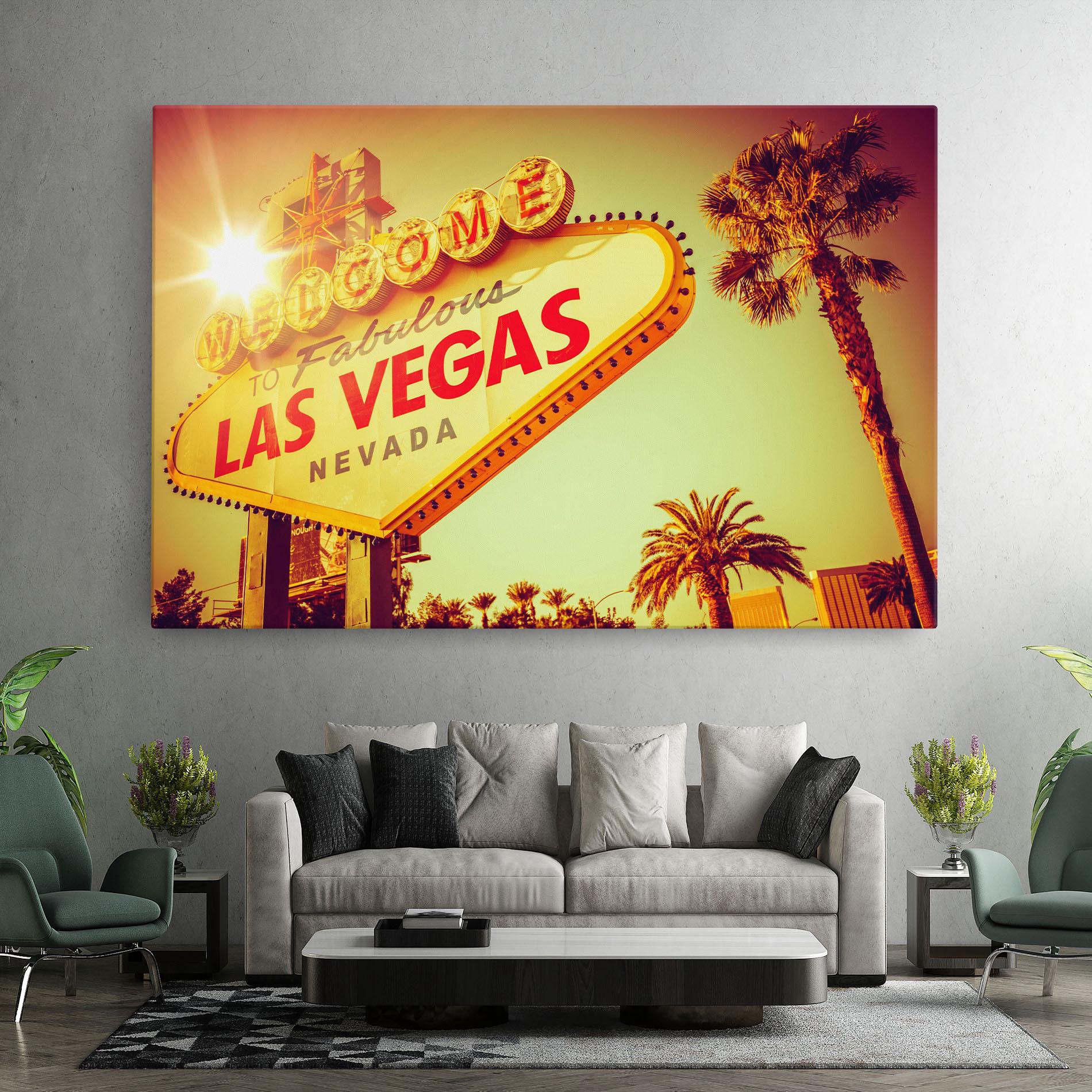 Vászonkép Las Vegas Nevada mockup 7