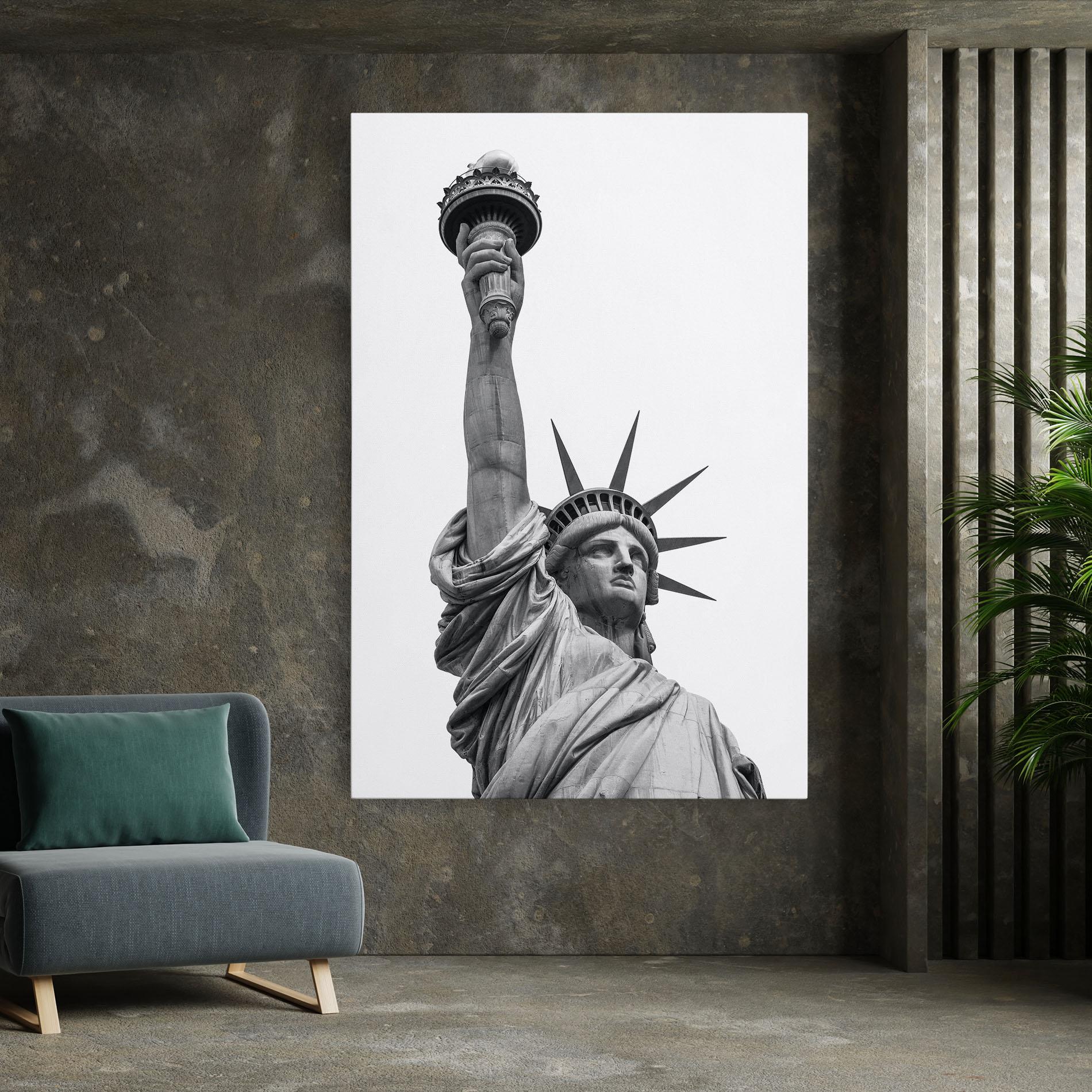 Vászonkép Liberty Statue mockup 7