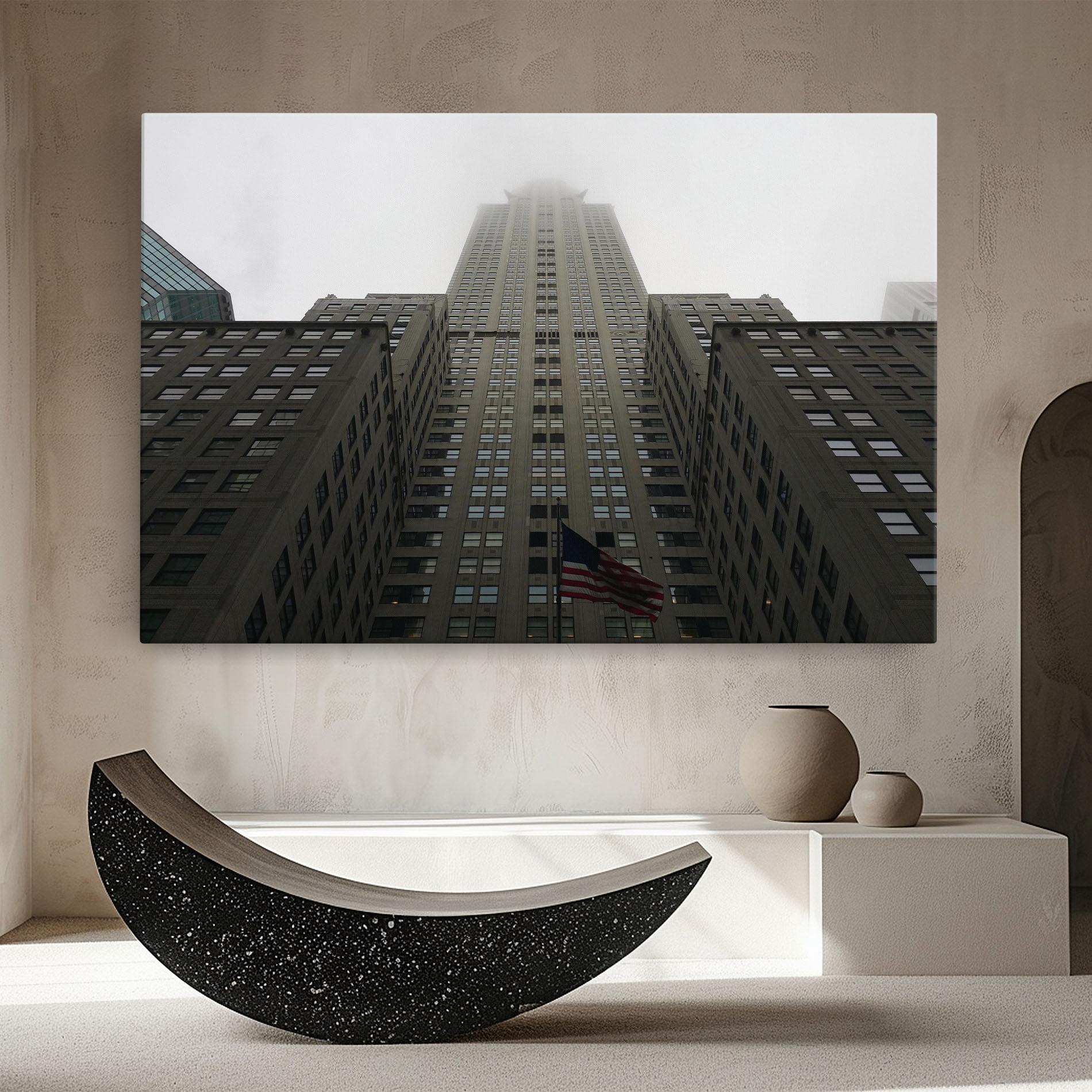 Vászonkép New York City Skyscraper mockup 8