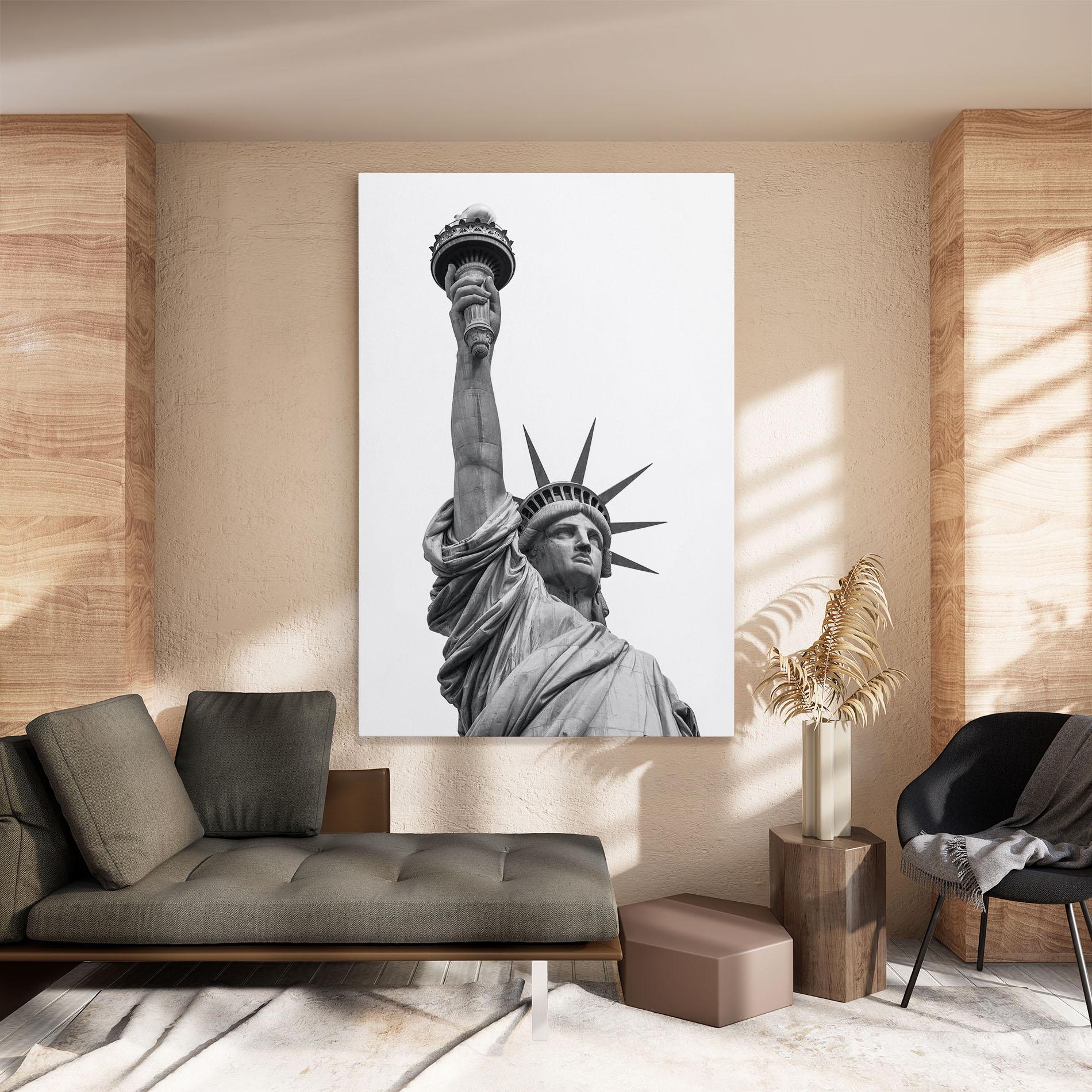 Vászonkép Liberty Statue mockup 8