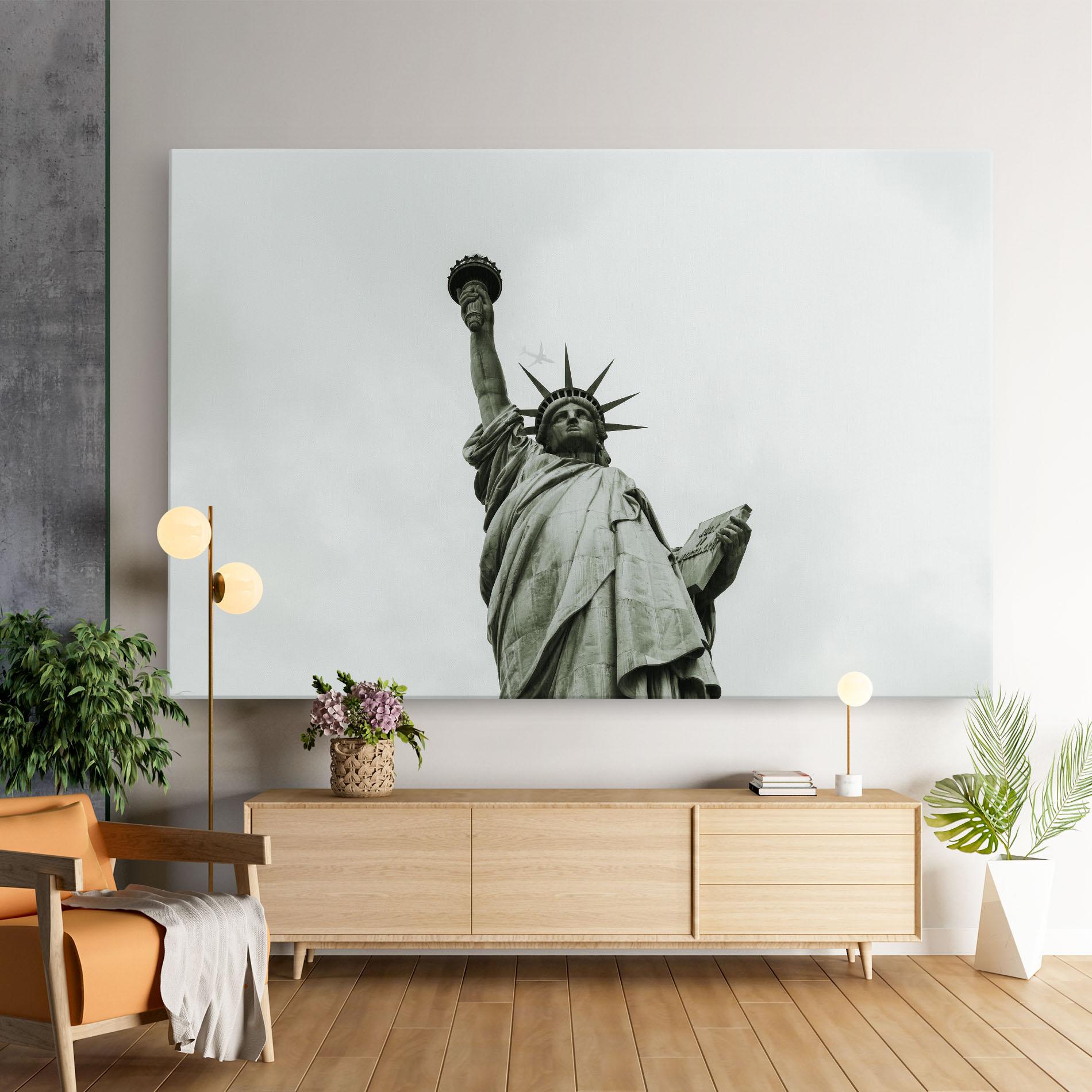 Vászonkép Liberty Statue Day mockup 9