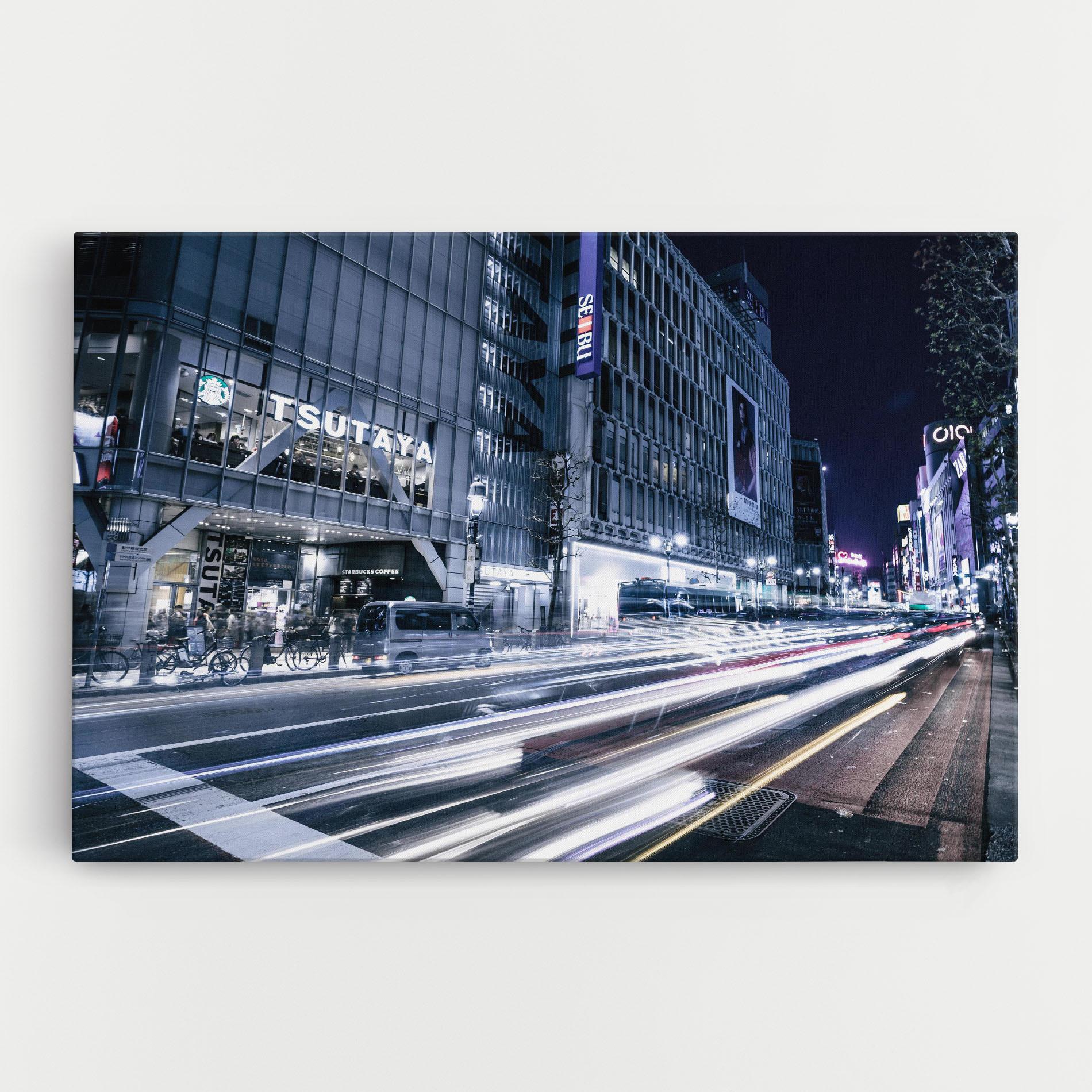 Vászonkép Road Traffic mockup 0