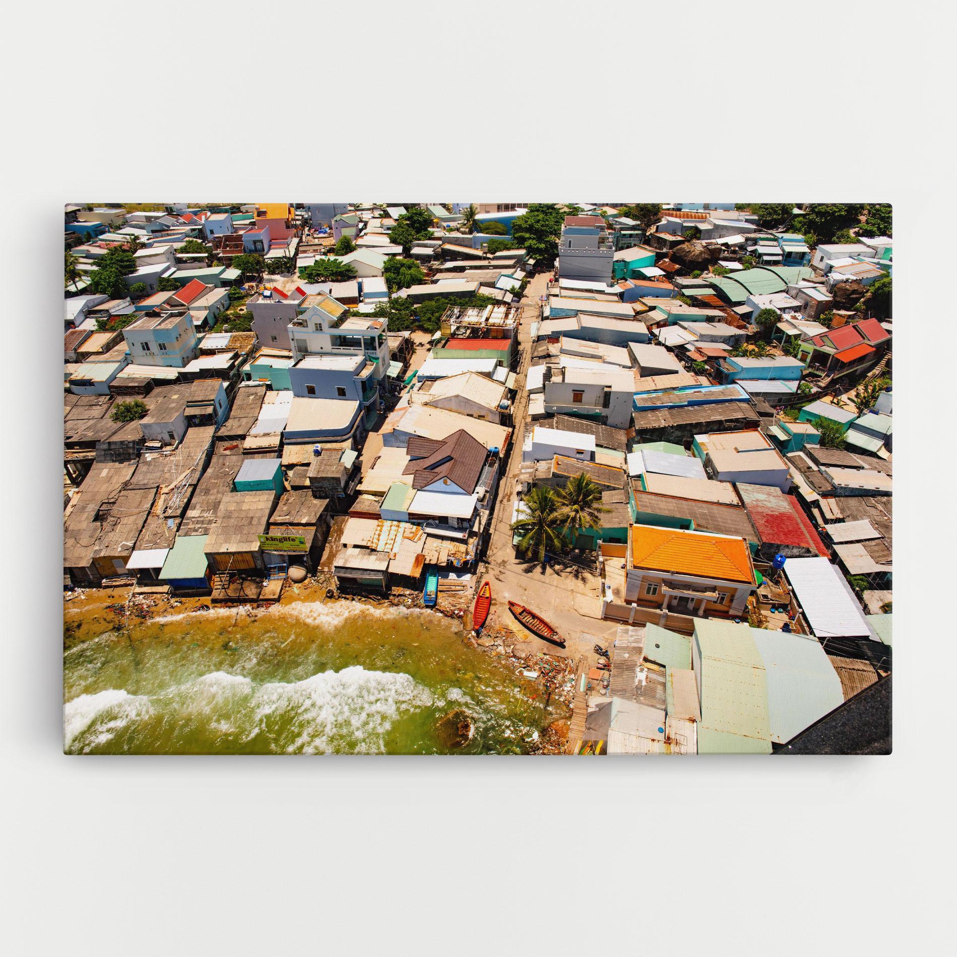 Vászonkép Vietnam Slums mockup 0