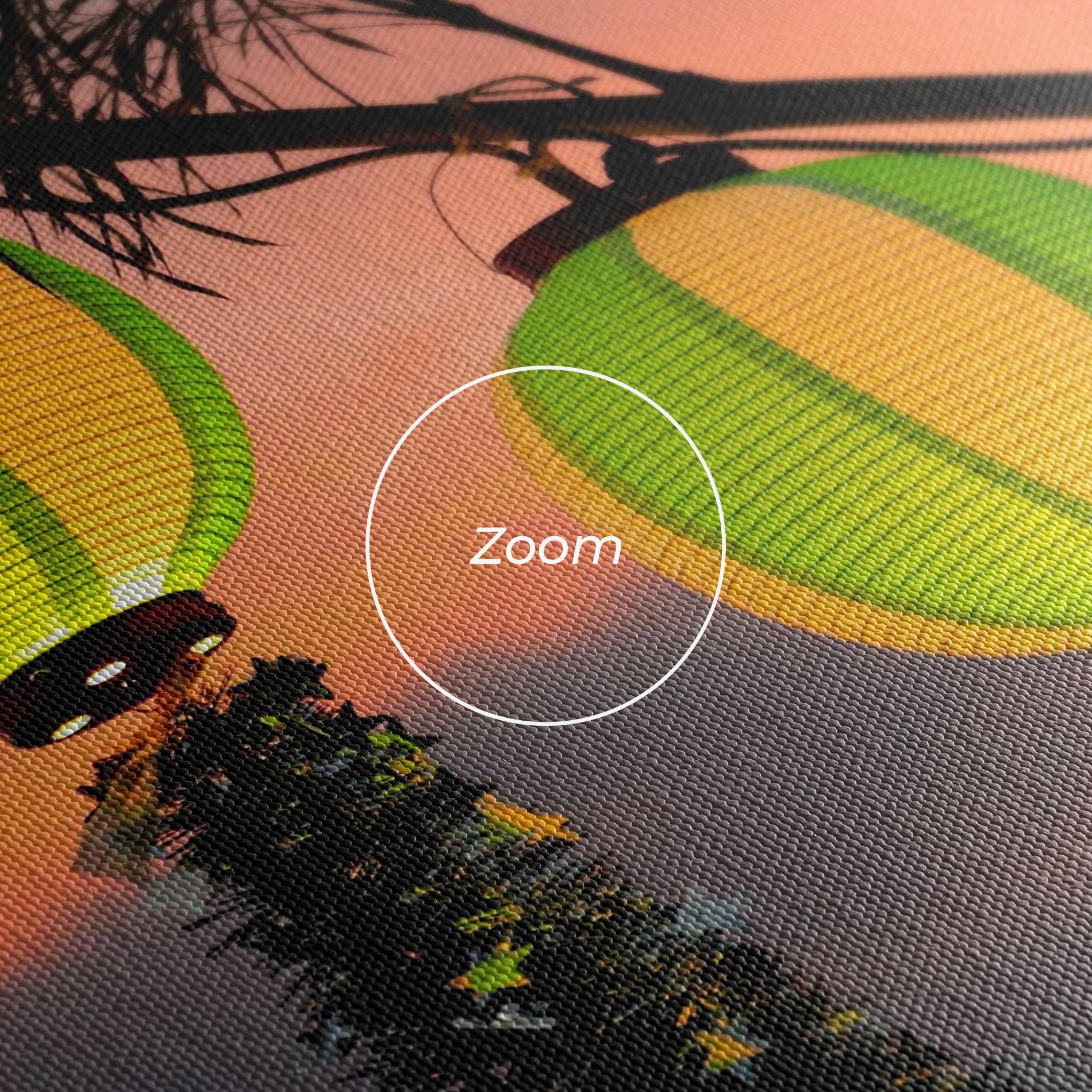 Vászonkép Green Lights mockup 3