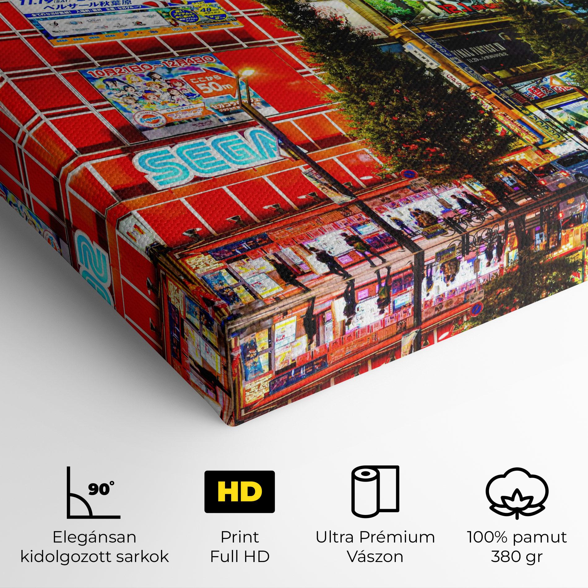 Vászonkép Akihabara Night mockup 4