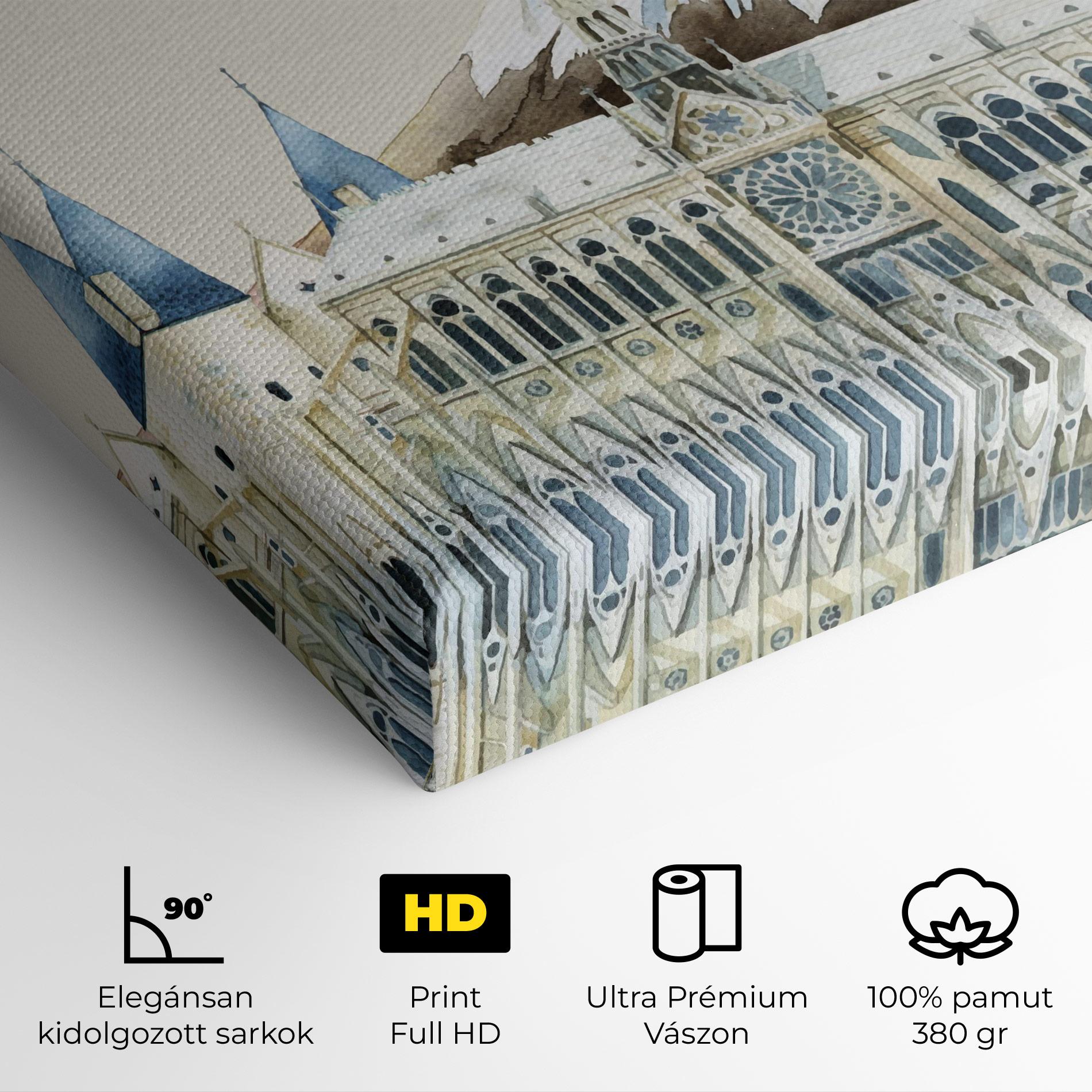 Vászonkép City Mix mockup 4