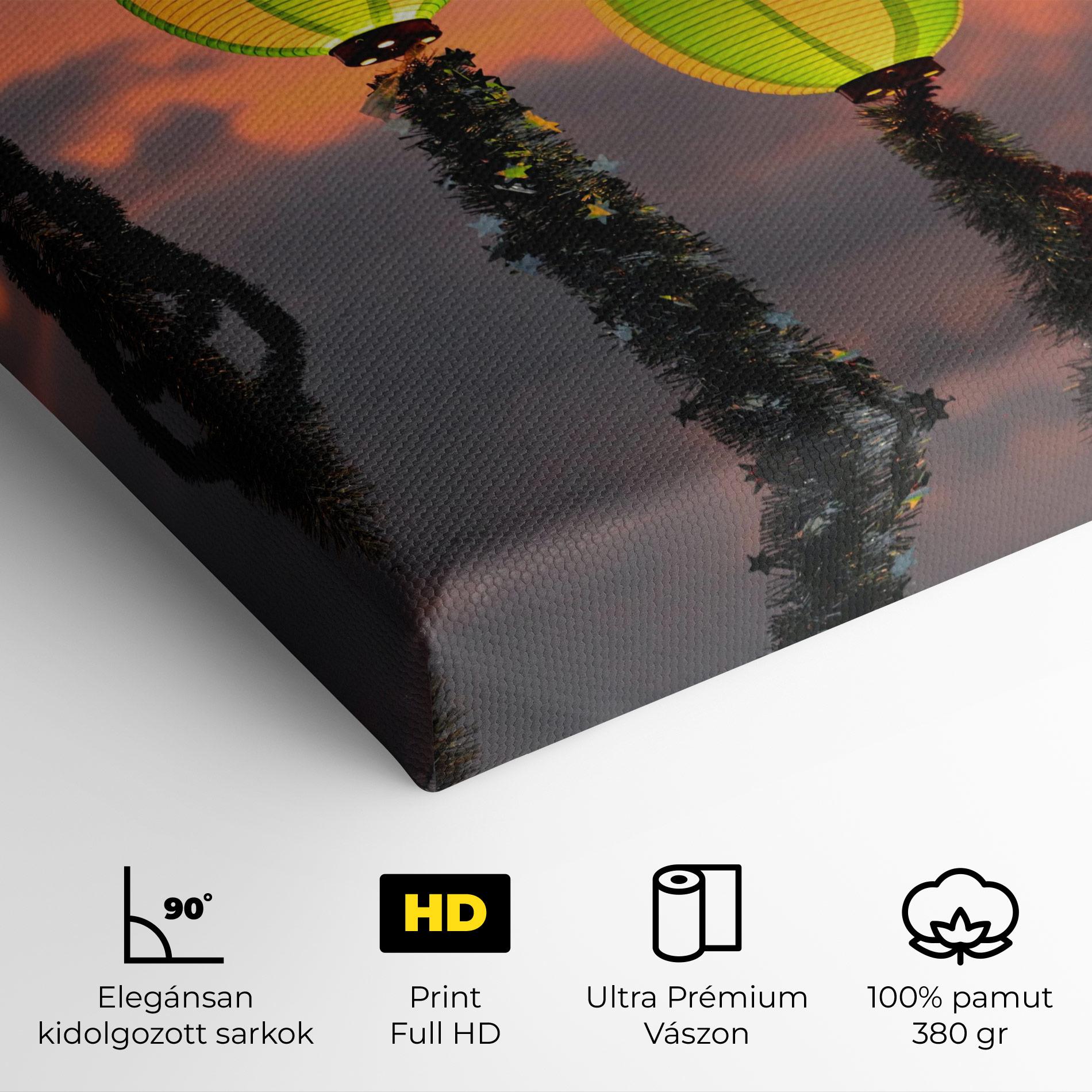 Vászonkép Green Lights mockup 4