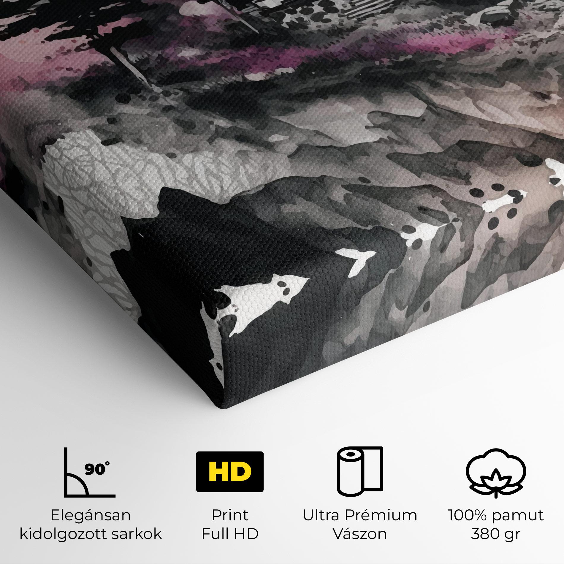 Vászonkép Japanese Temple Art mockup 4