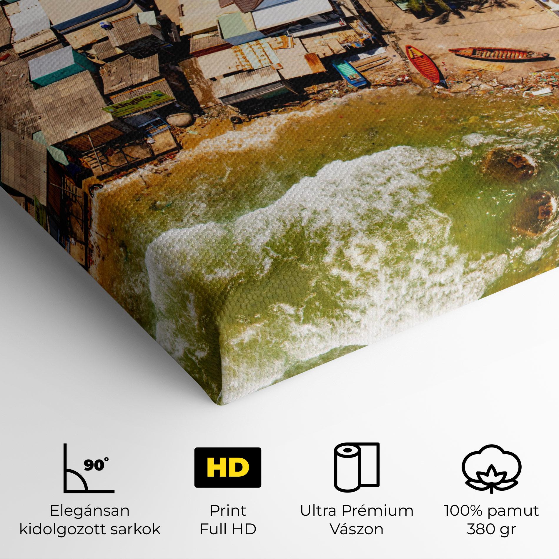 Vászonkép Vietnam Slums mockup 4