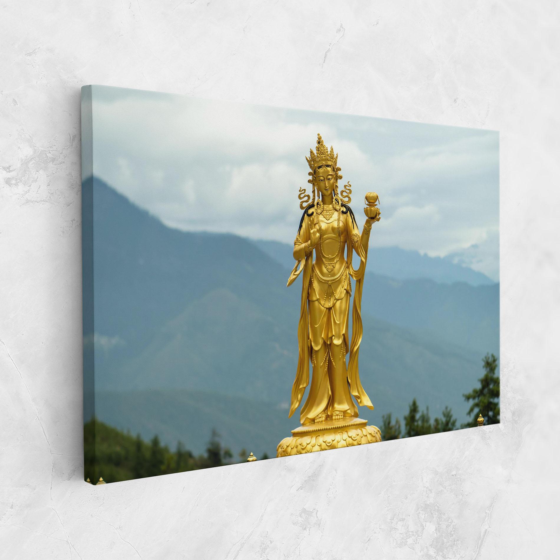 Vászonkép Golden Tara mockup 1
