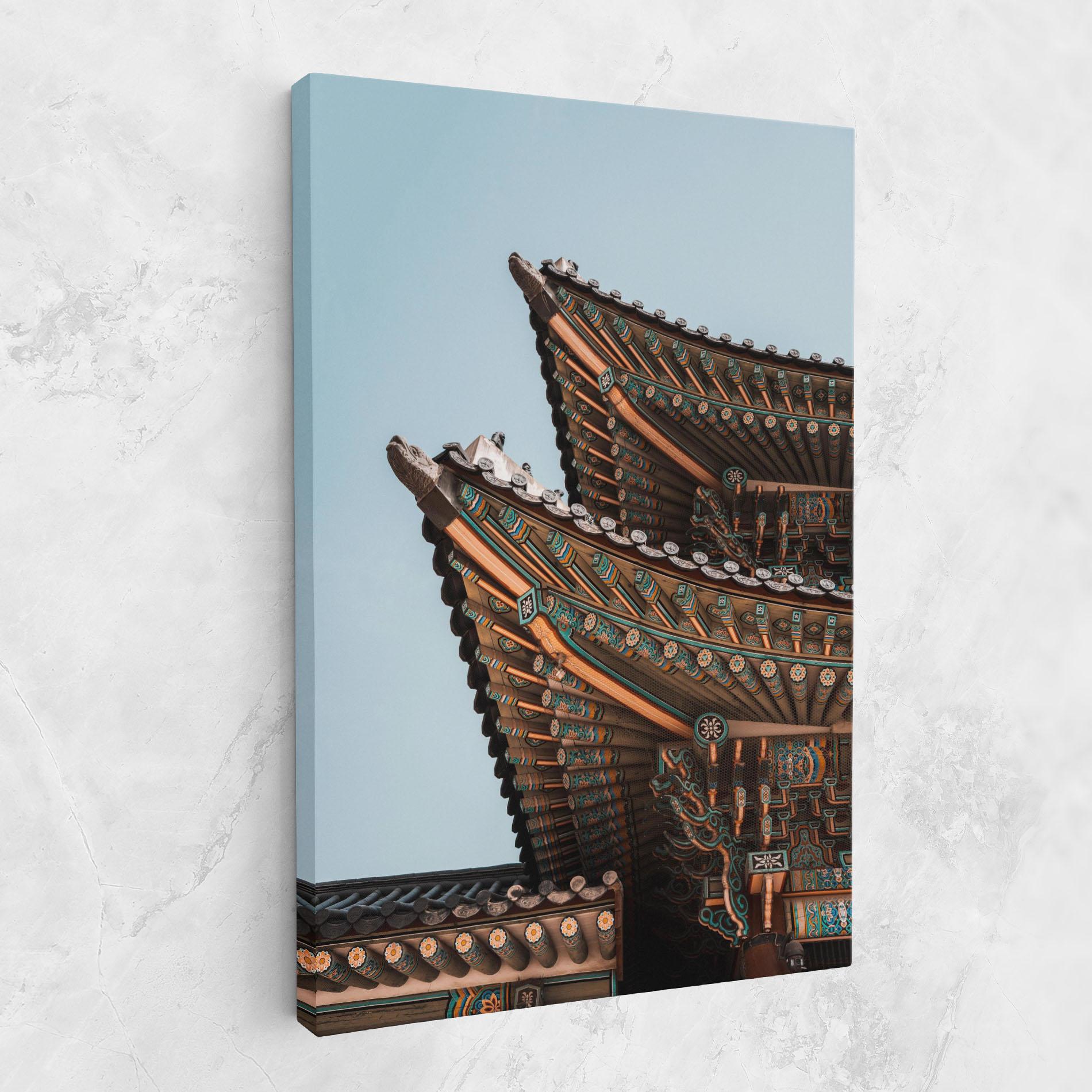 Vászonkép Gyeongbokgung mockup 1
