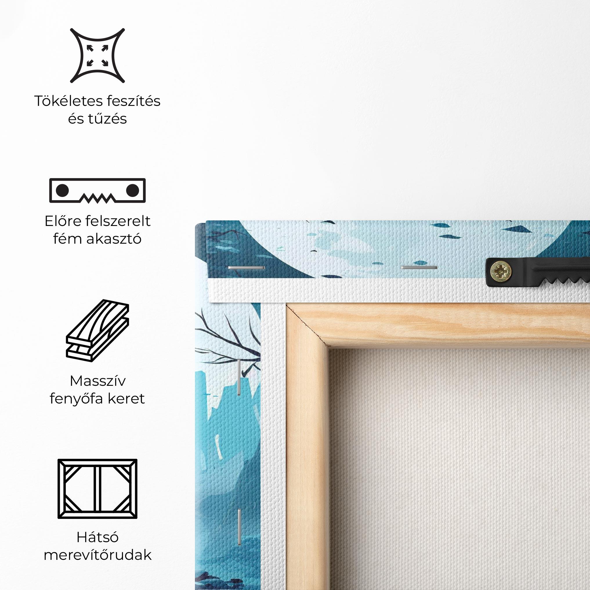 Vászonkép Chinese Cartoon mockup 5