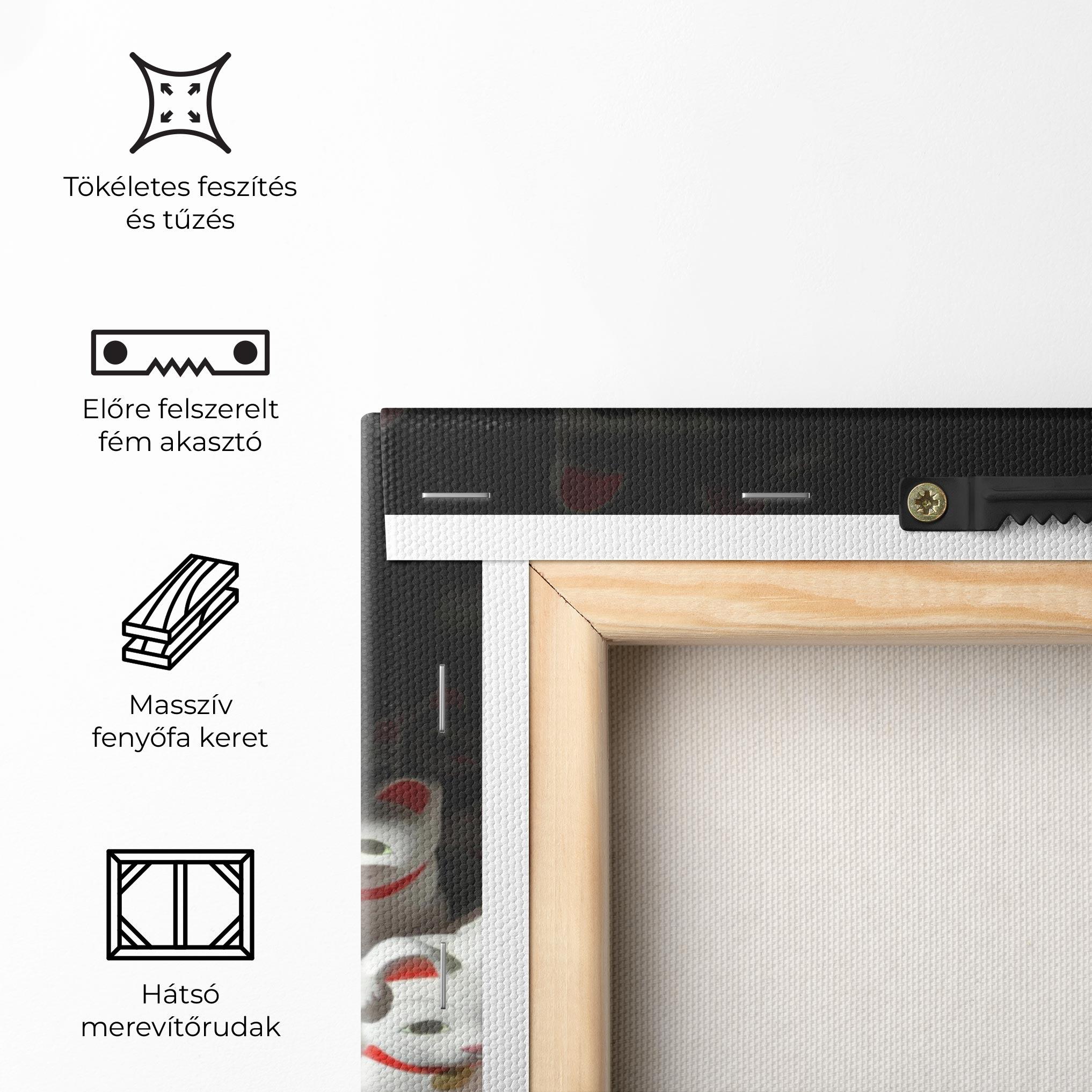 Vászonkép White Lucky Cats mockup 5