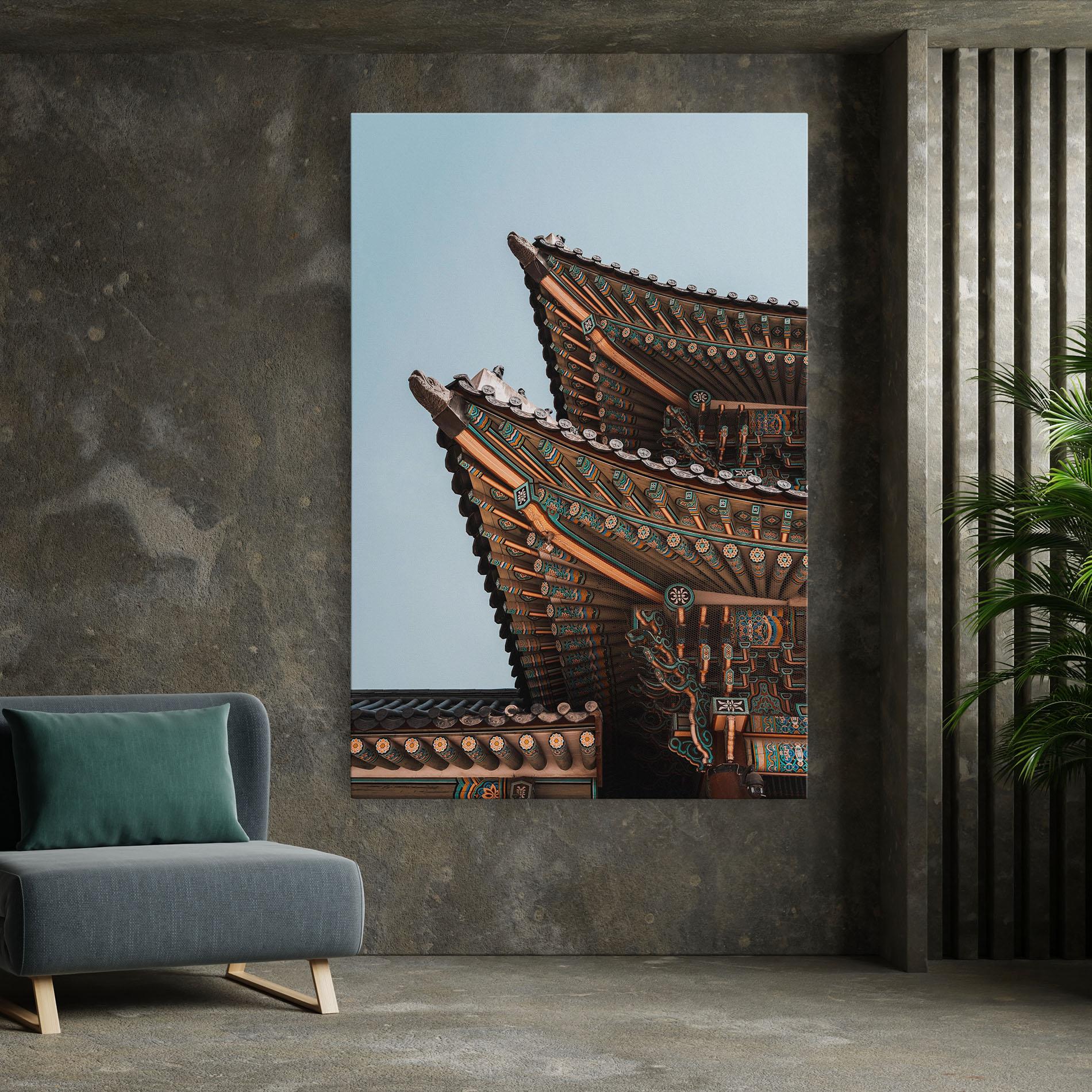 Vászonkép Gyeongbokgung mockup 7
