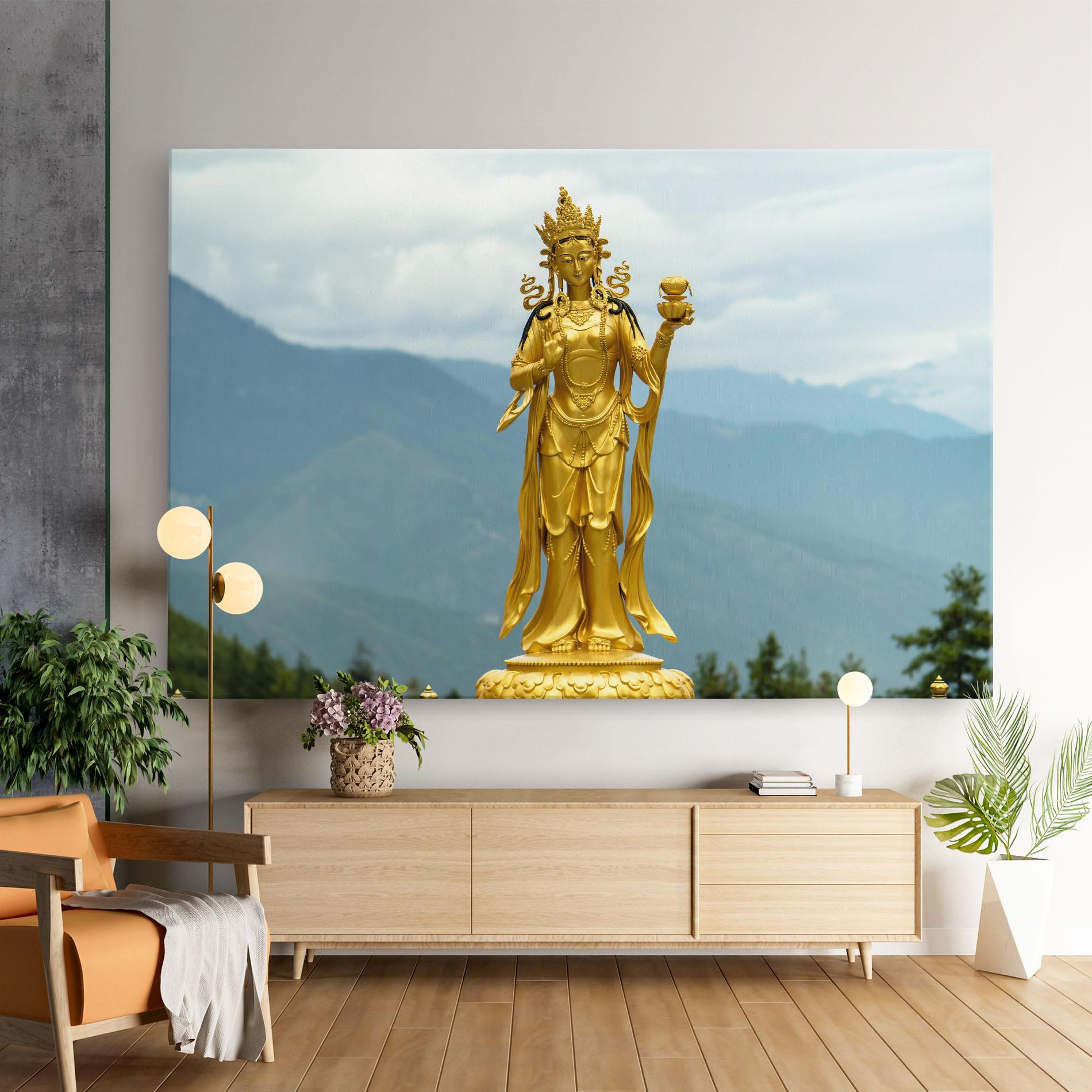 Vászonkép Golden Tara mockup 9