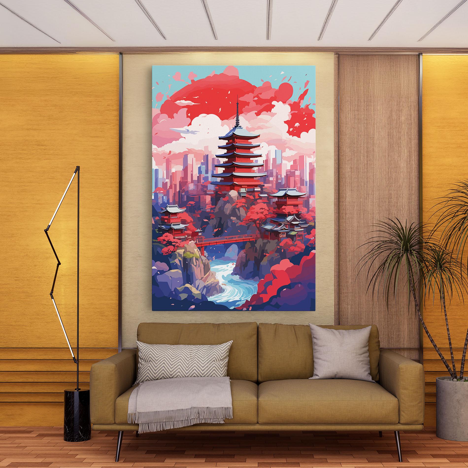 Vászonkép City Style Art mockup 9