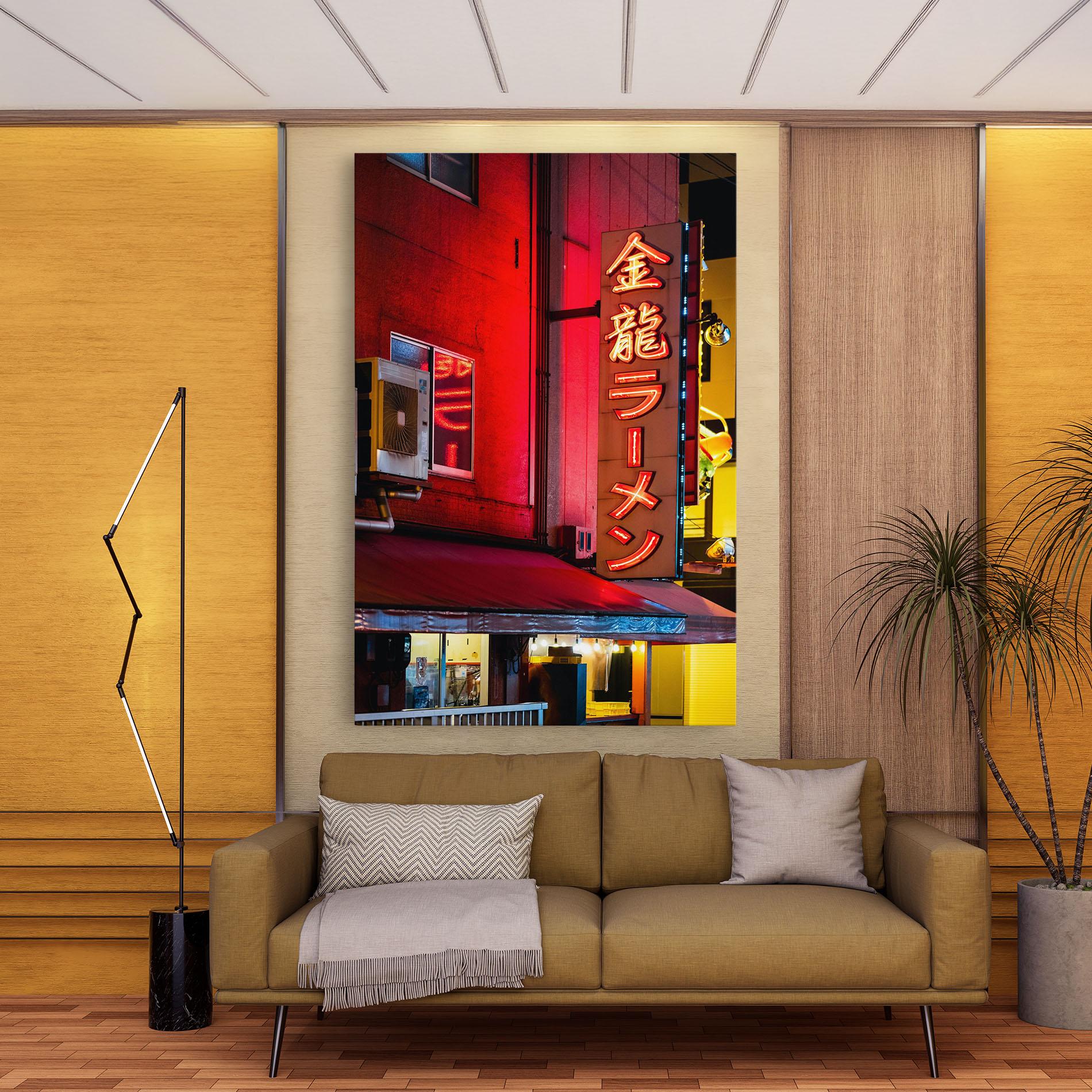 Vászonkép Ramen Restaurant mockup 9