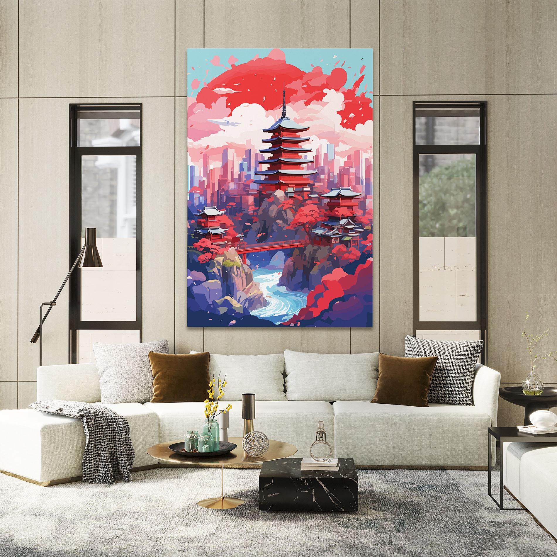 Vászonkép City Style Art mockup 2