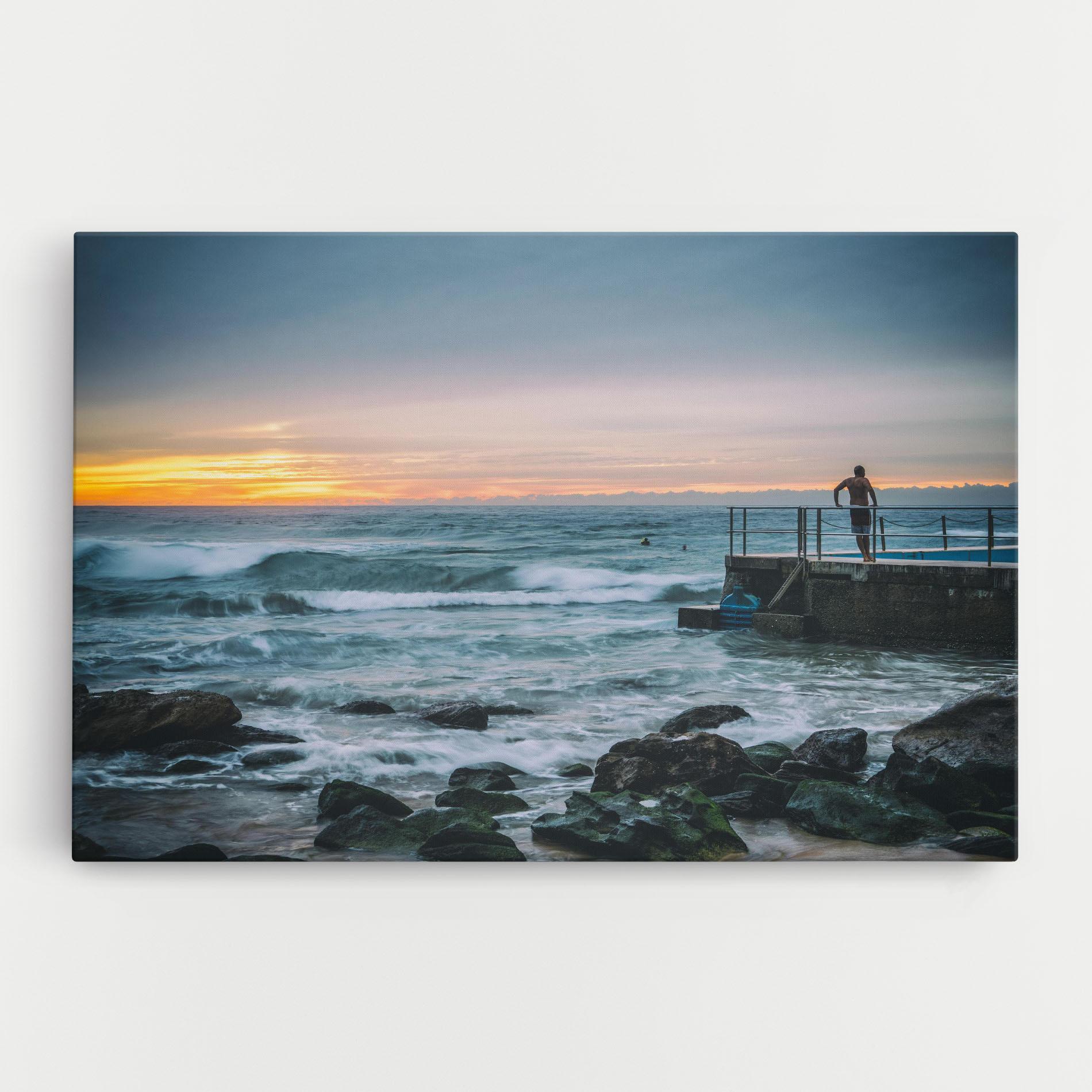 Vászonkép Bondi Beach Sunset mockup 0