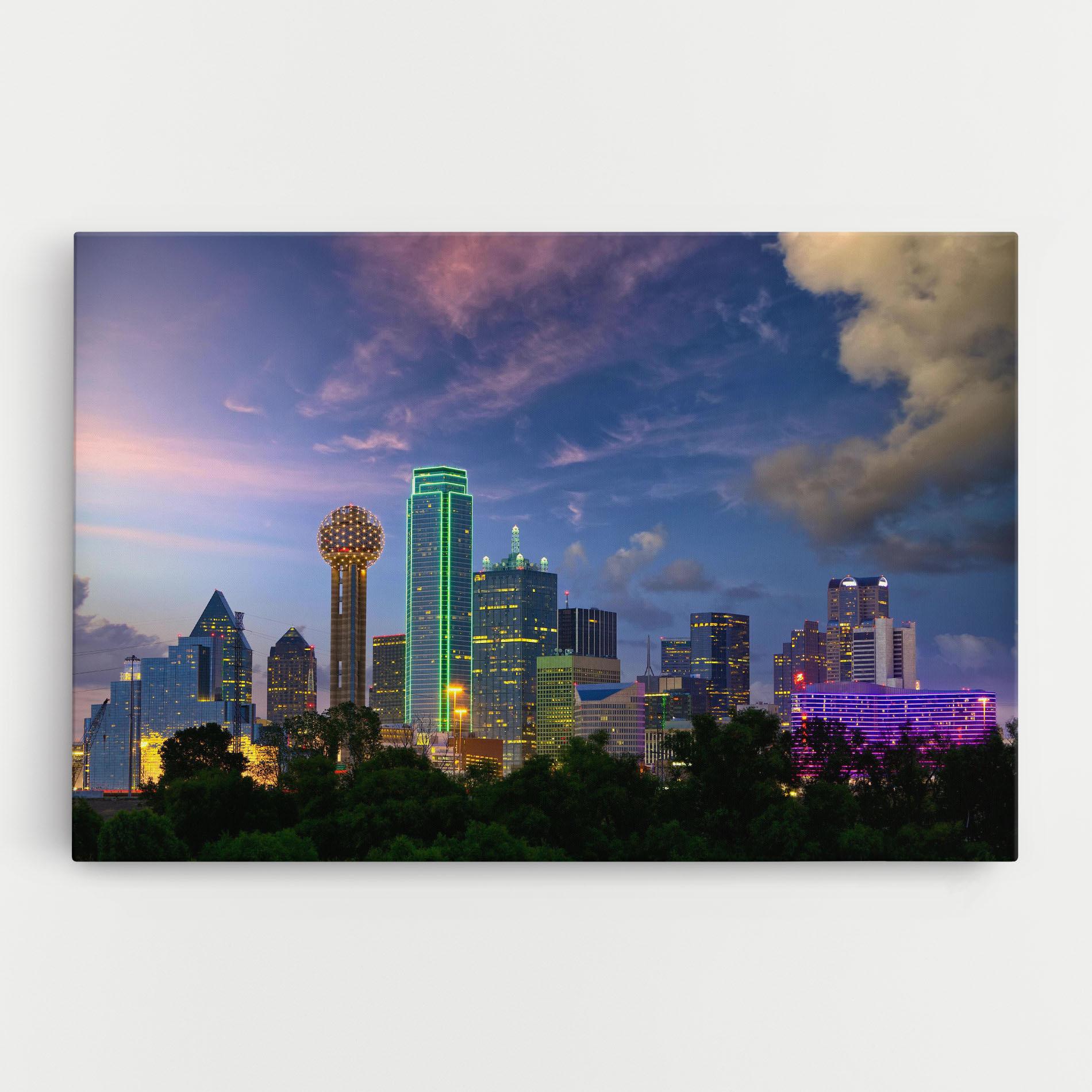 Vászonkép Dallas Dusk mockup 0