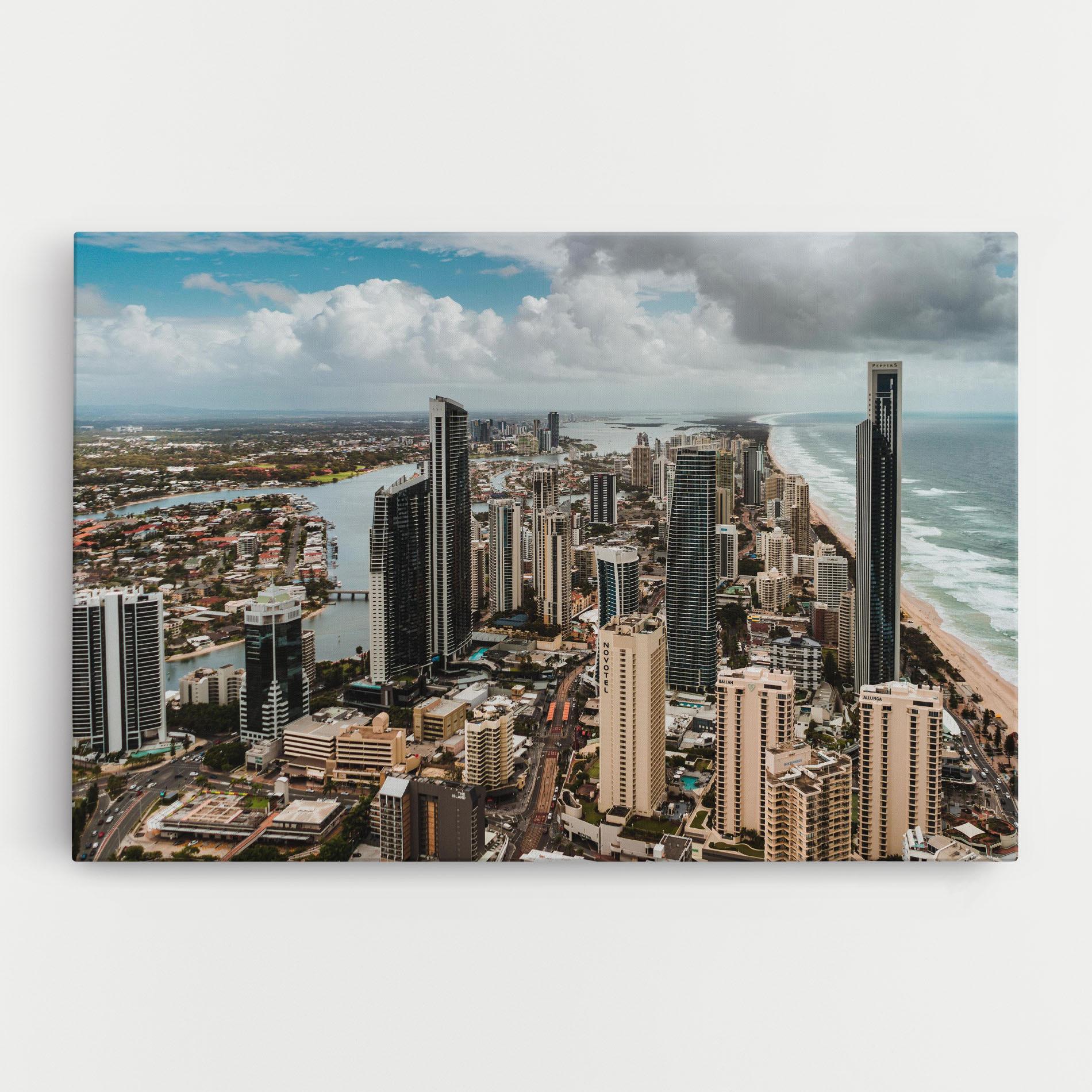 Vászonkép Gold Coast mockup 0