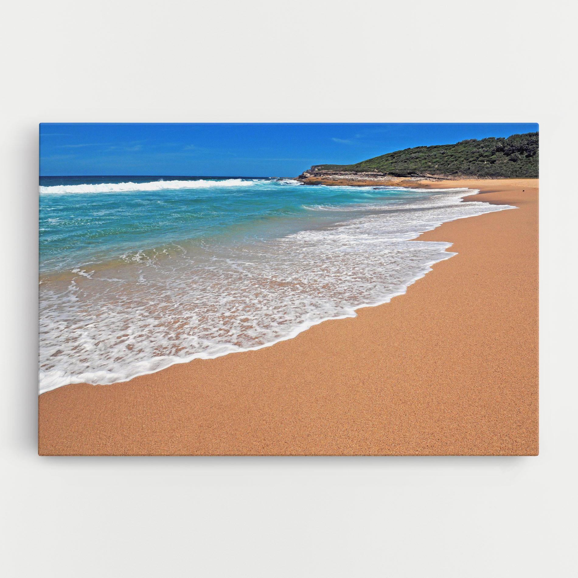 Vászonkép Pristine Beach mockup 0
